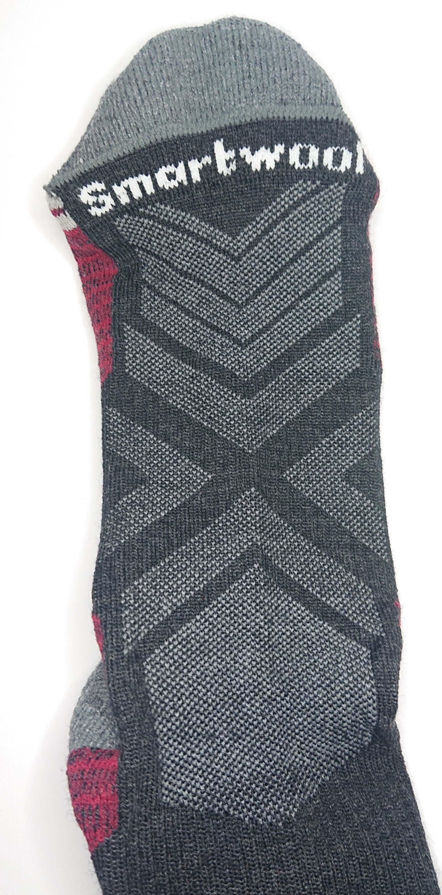 Socken am Spann