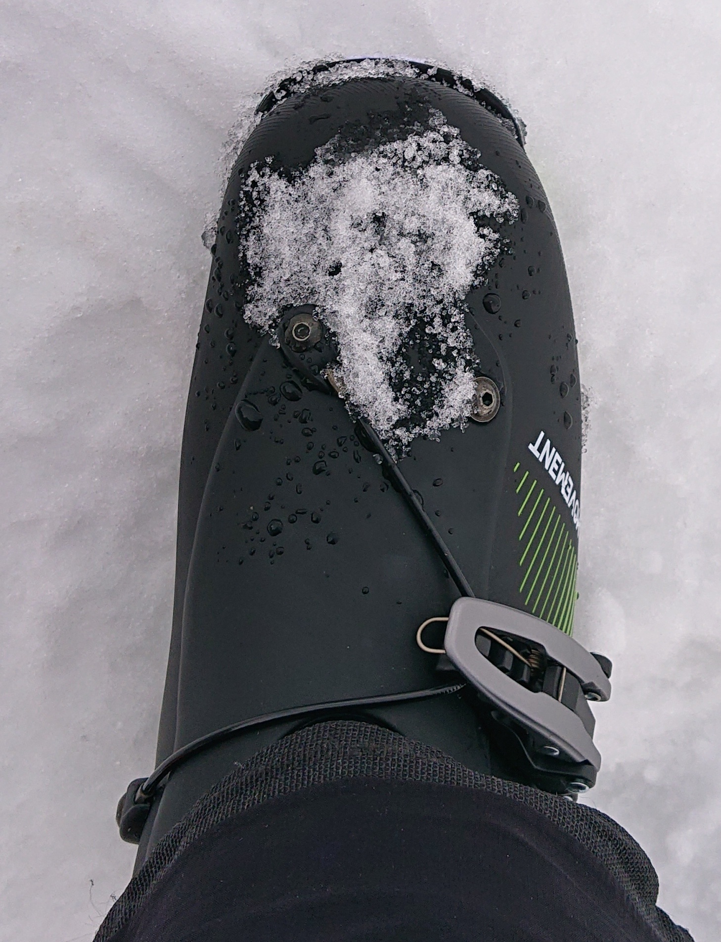 Stiefel von oben betrachtet