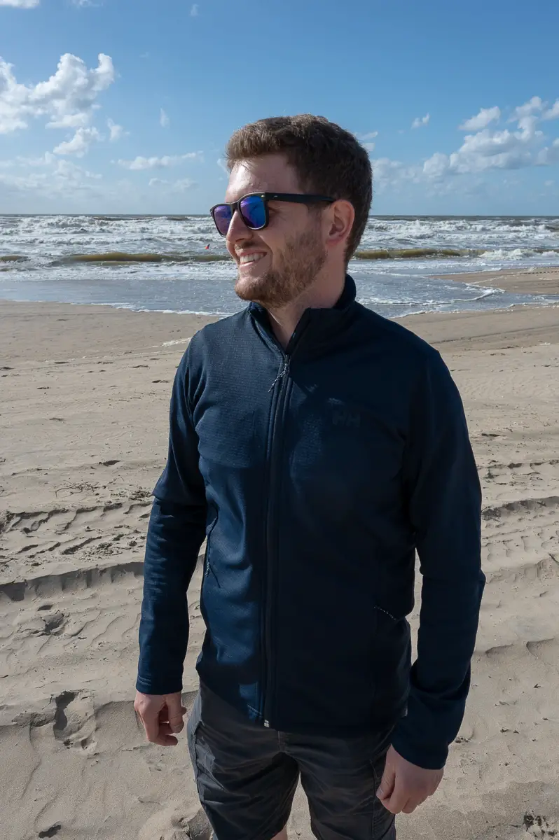 von vorne am Meer