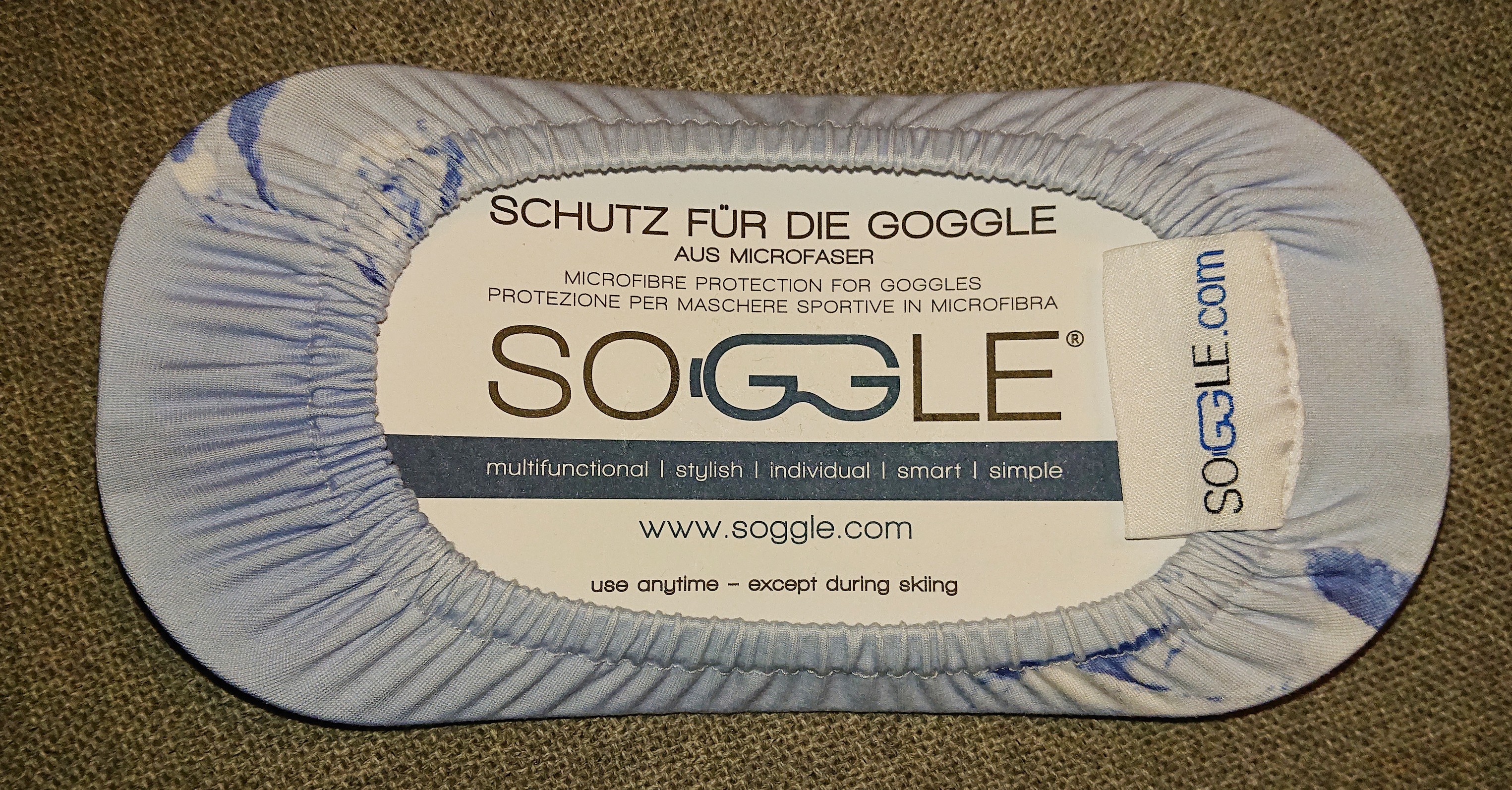 Soggle aufgespannt