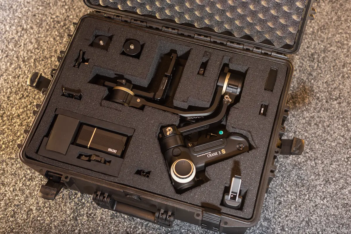 Gimbal platziert