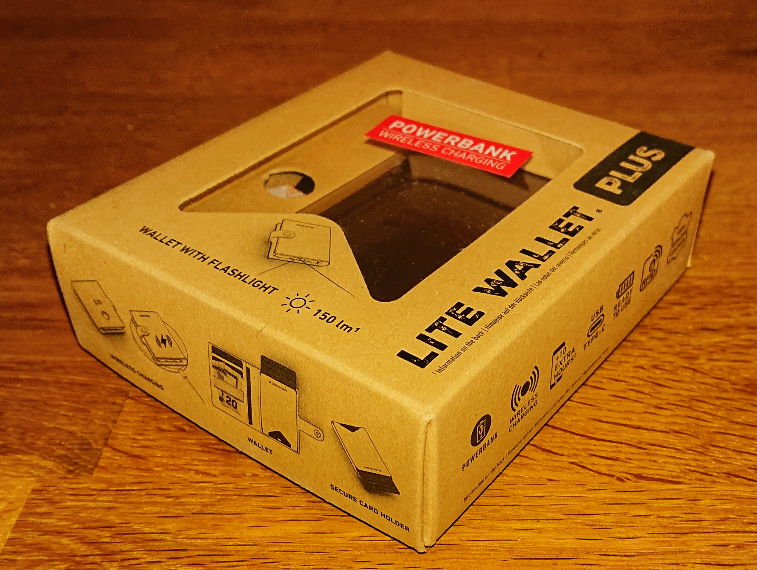 Lite Wallet Verkaufsverpackung