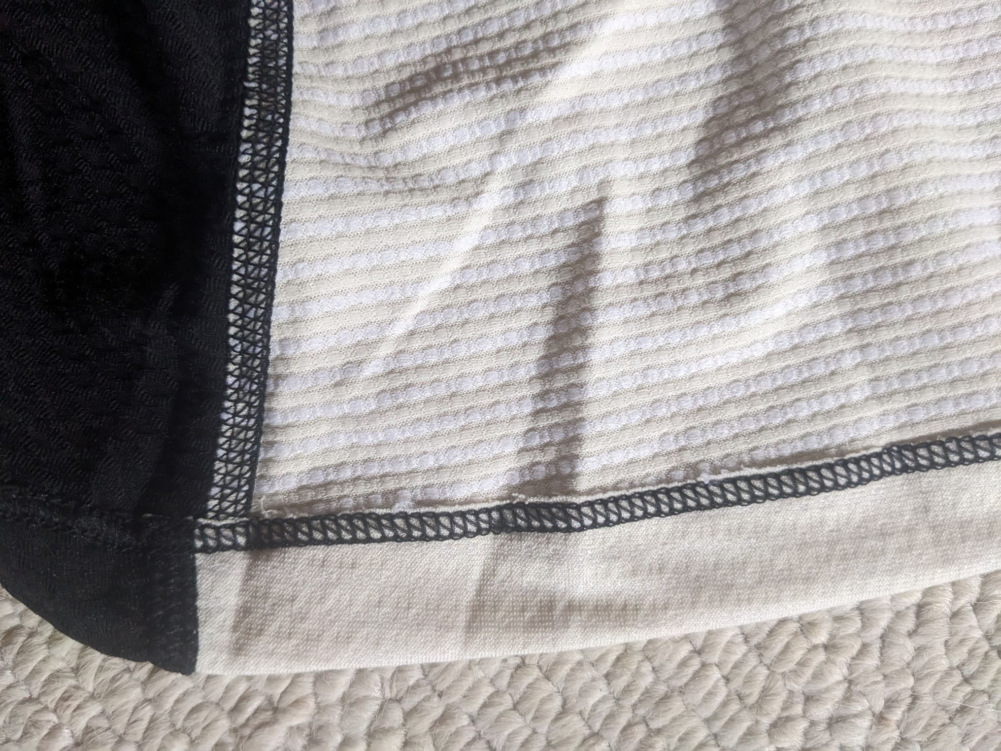 Detailfoto Nähte