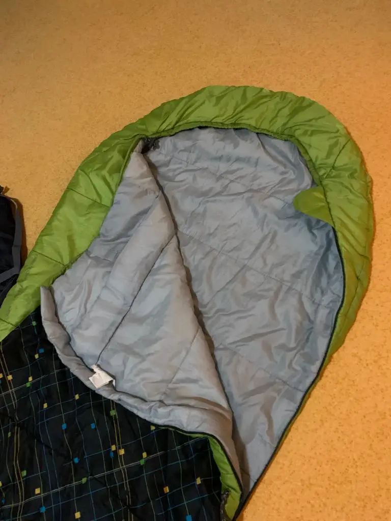 Innenfutter des Schlafsacks