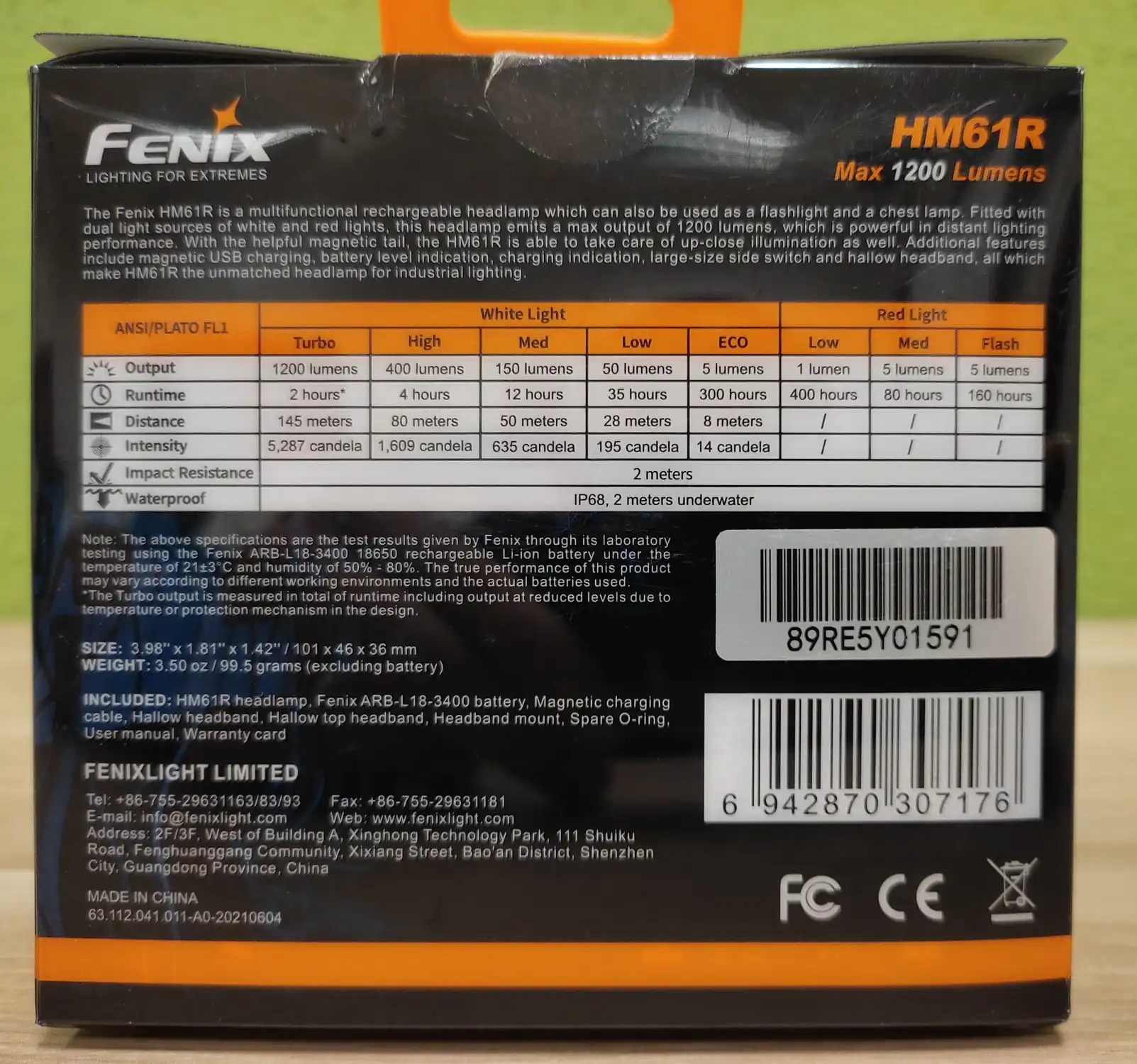 Fenix HM61R Stirn-/Taschenlampe3