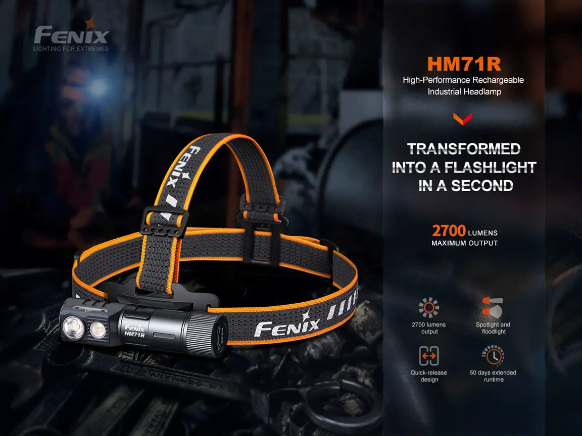 Fenix HM71R Stirn-/Taschenlampe11