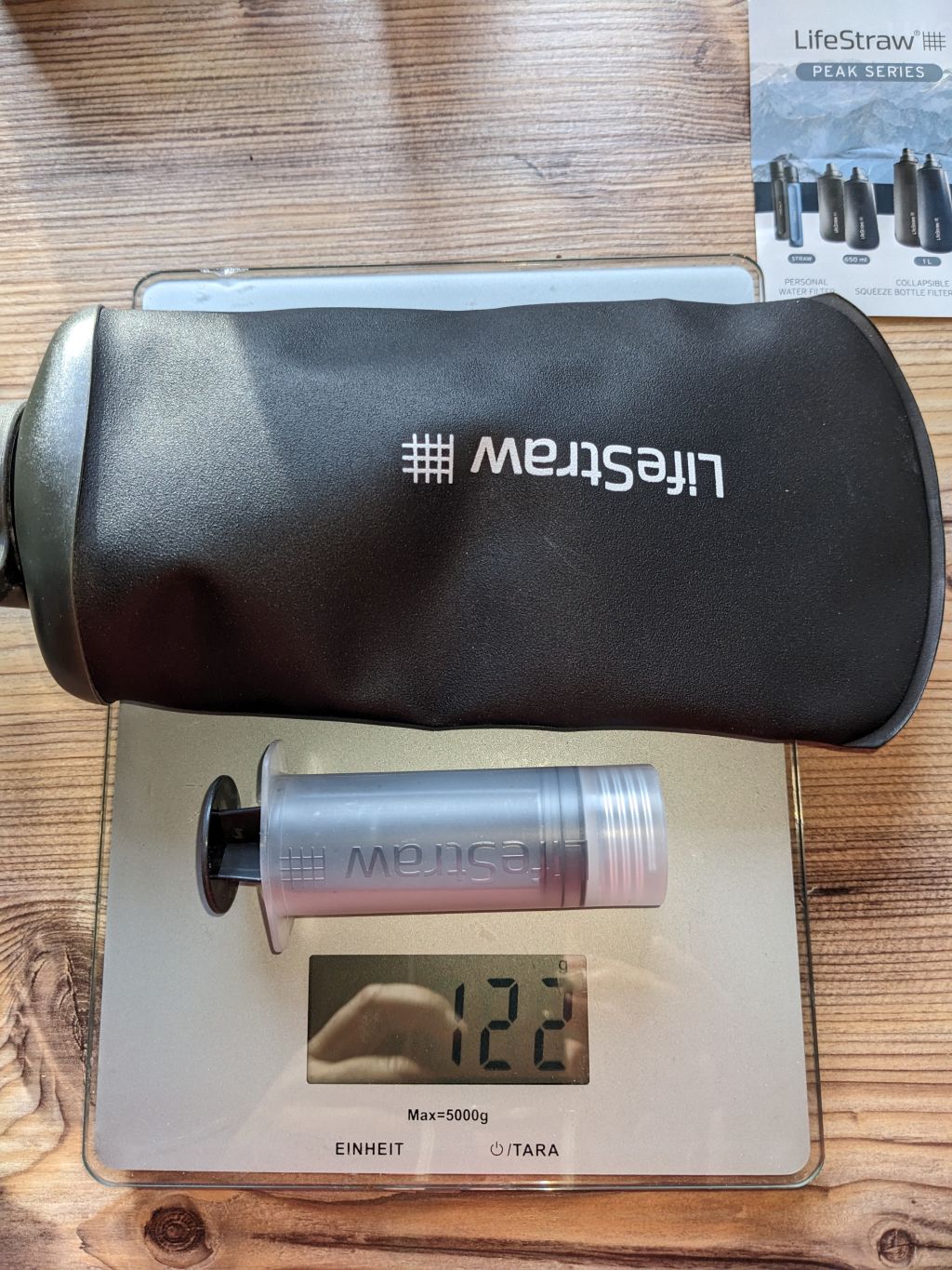 Der kompetente OUTSIDEstories-Test: LIFESTRAW Peak Squeeze Collapsible Squeeze 1L Bottle with Filter – Wasserfilter mit Trinkflasche