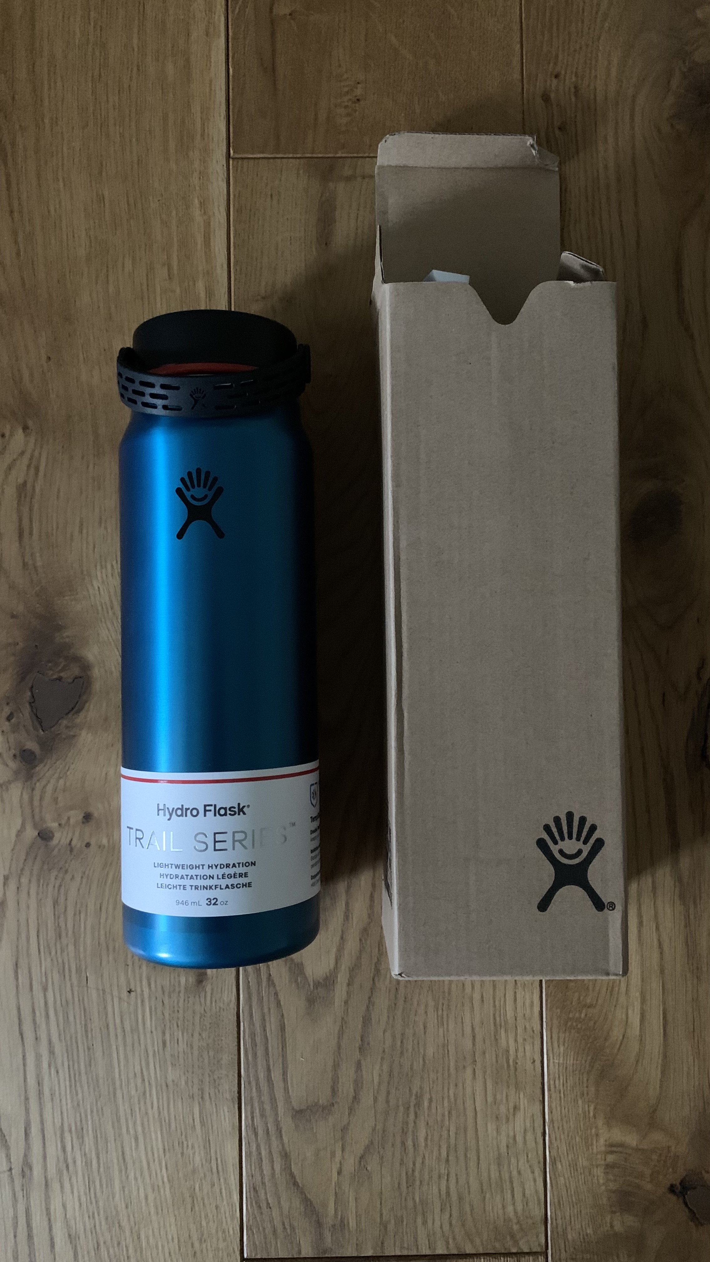 Flasche und Verpackung