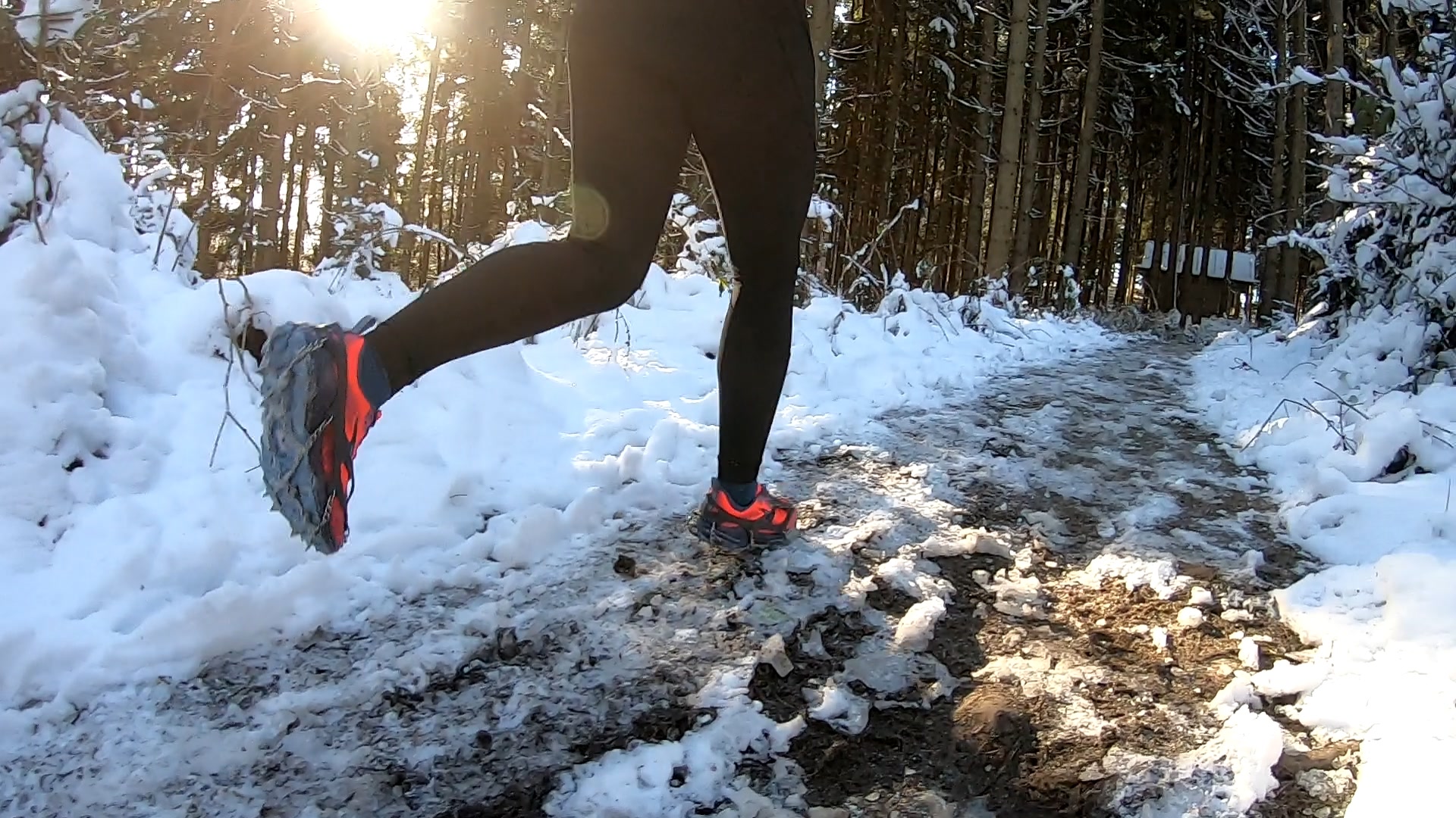 running