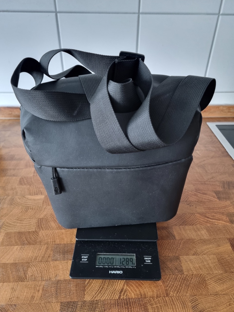 Tasche voll mit Drohne und komplettem Equipment