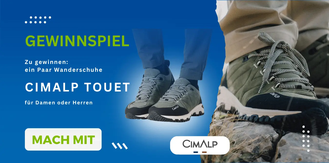 Gewinnspiel Cimalp Weitwandern