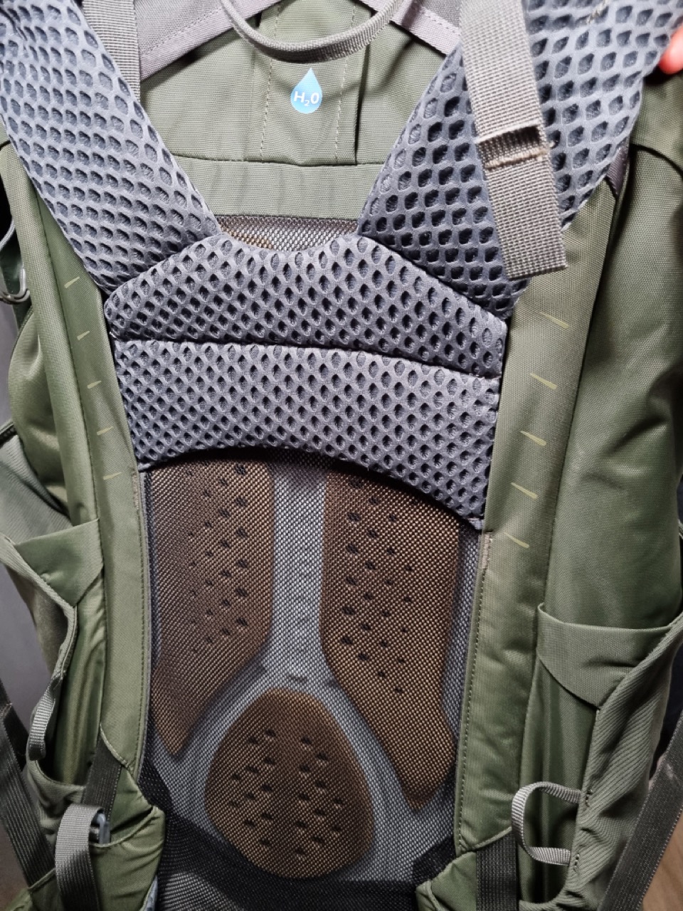 Rucksack ist Größenverstellbar