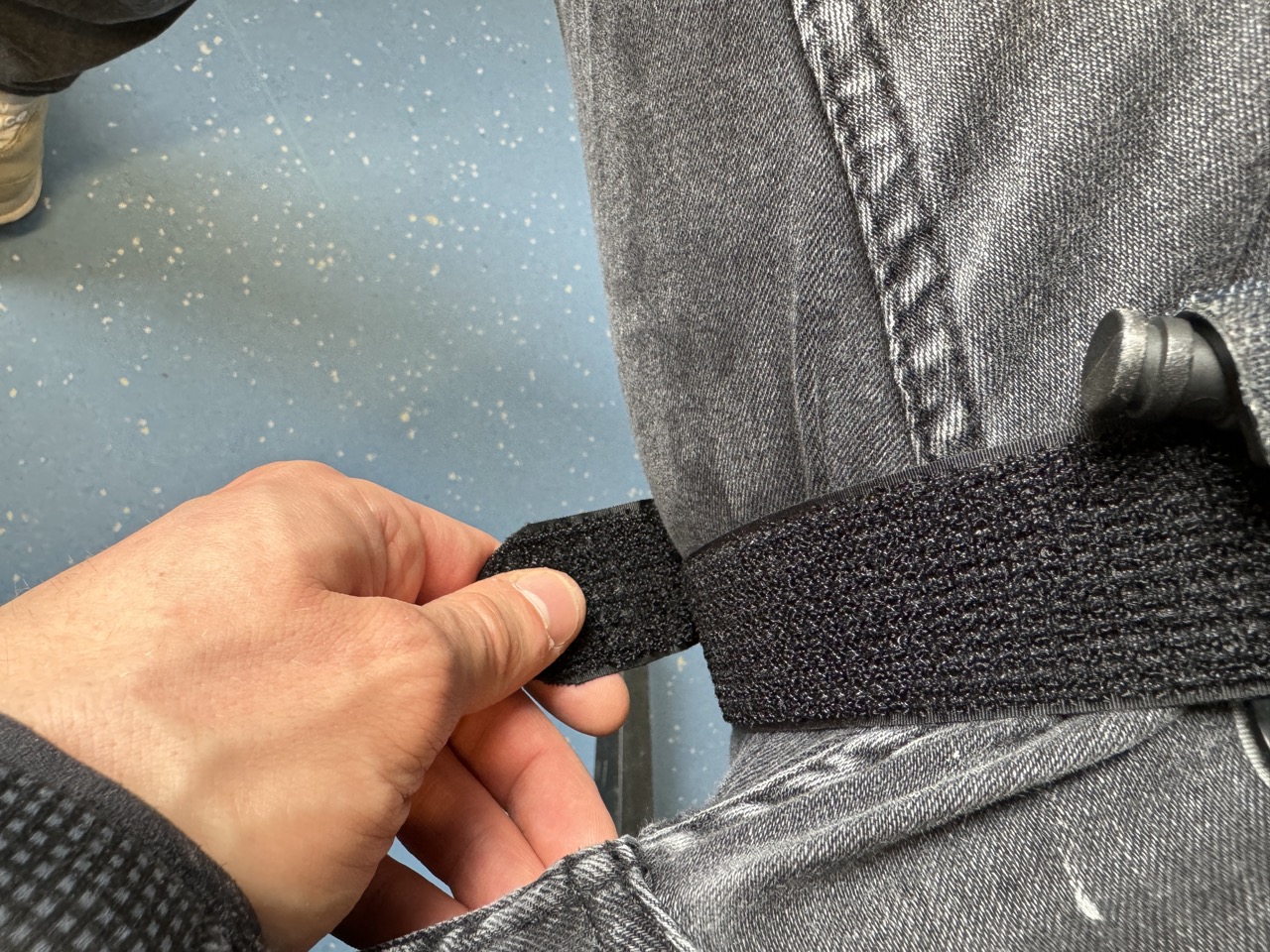 4. Komplett zu kletten unter Zug (straff)