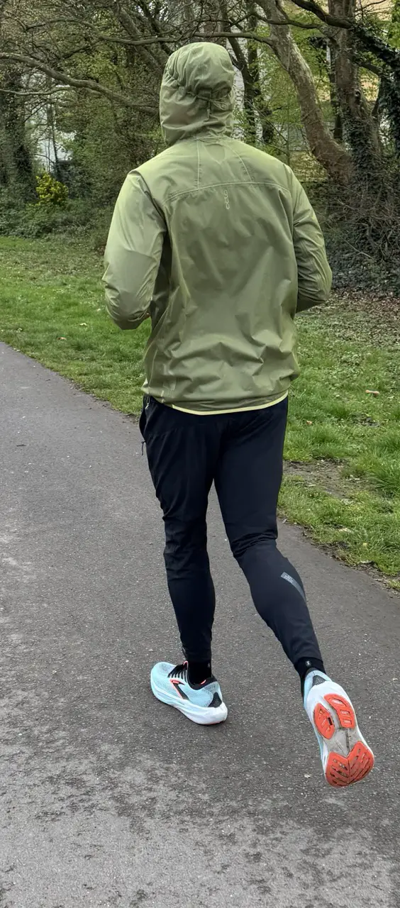 Jacke von hinten