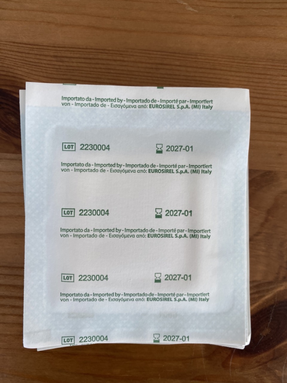 Nahaufnahme der Tücher