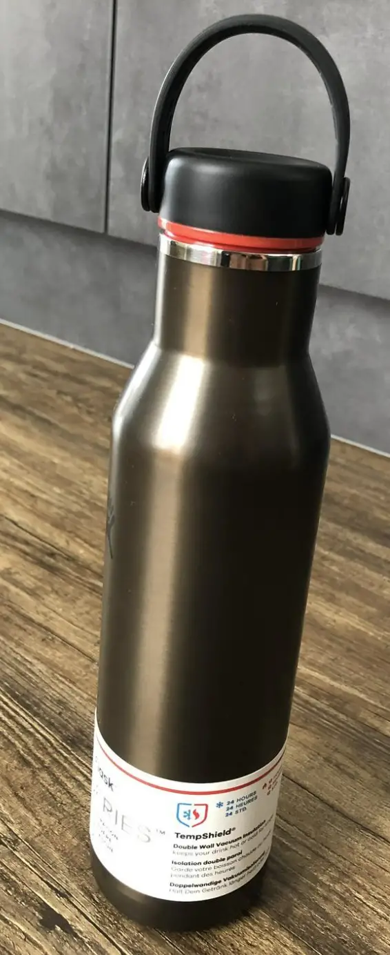 Banderole mit Tempshield-Info