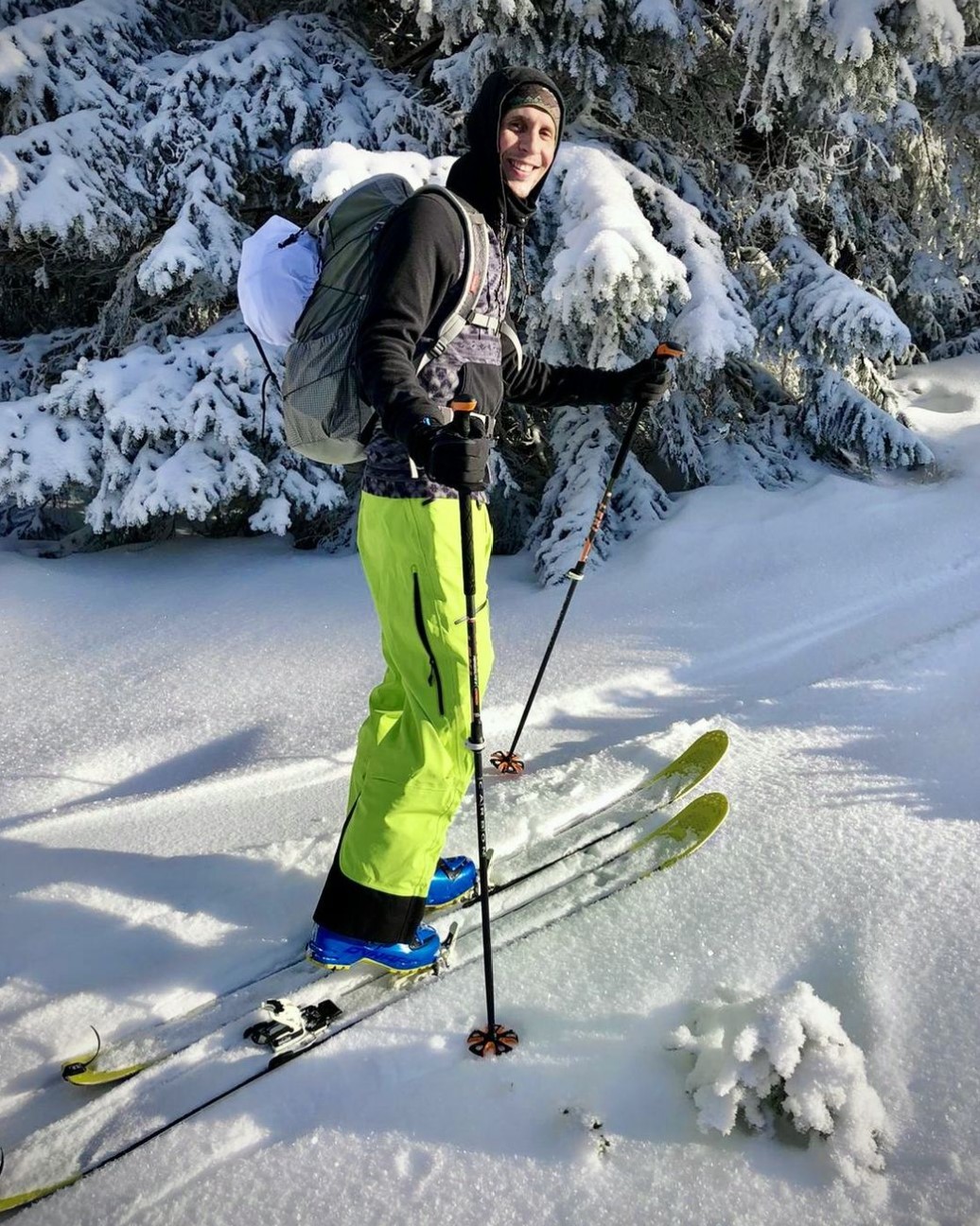 Aufstieg Skitour