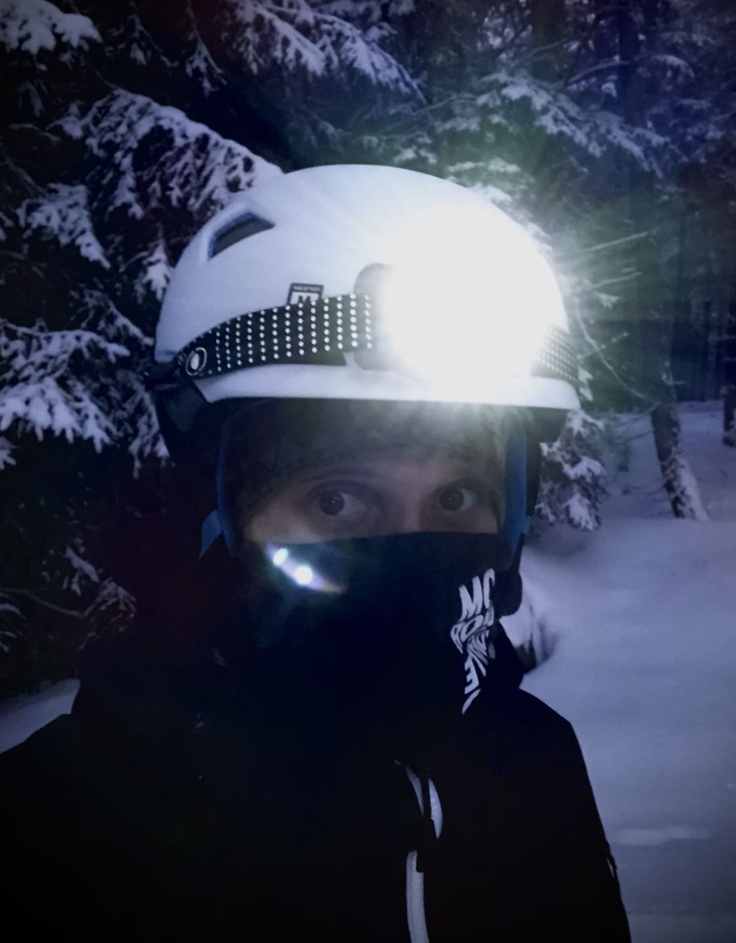Abfahrt Skitour
