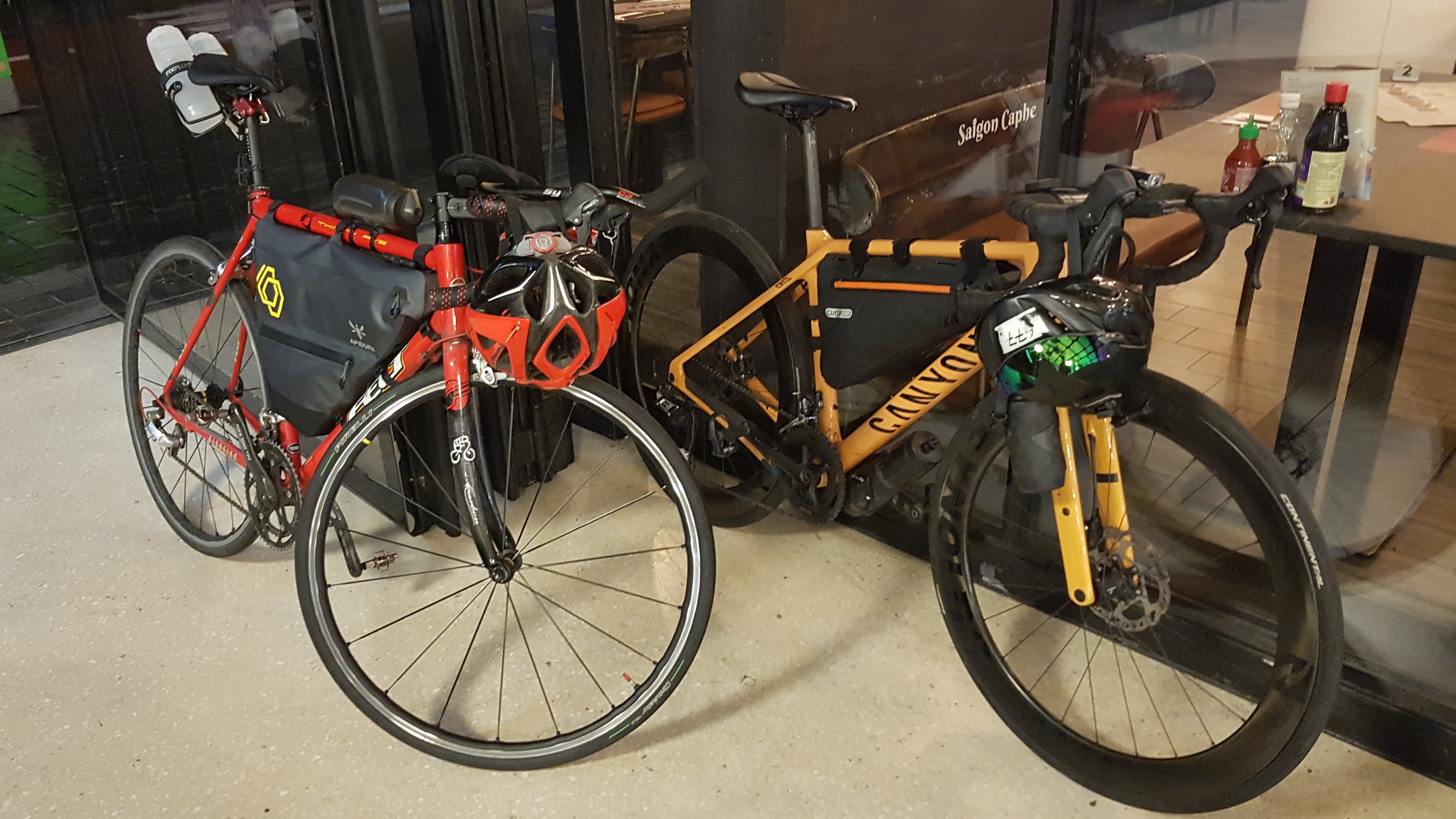 Setup für 450 km in 2 Tagen