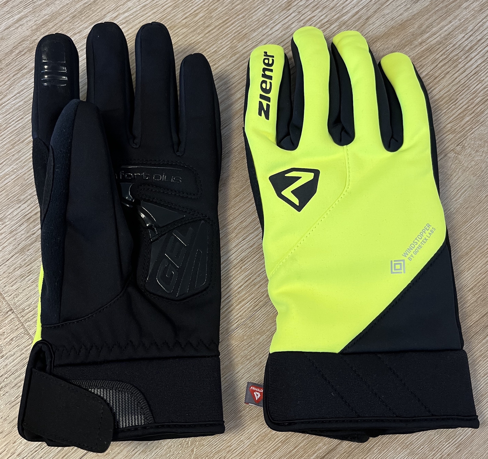 Handfläche mit Silikongrip