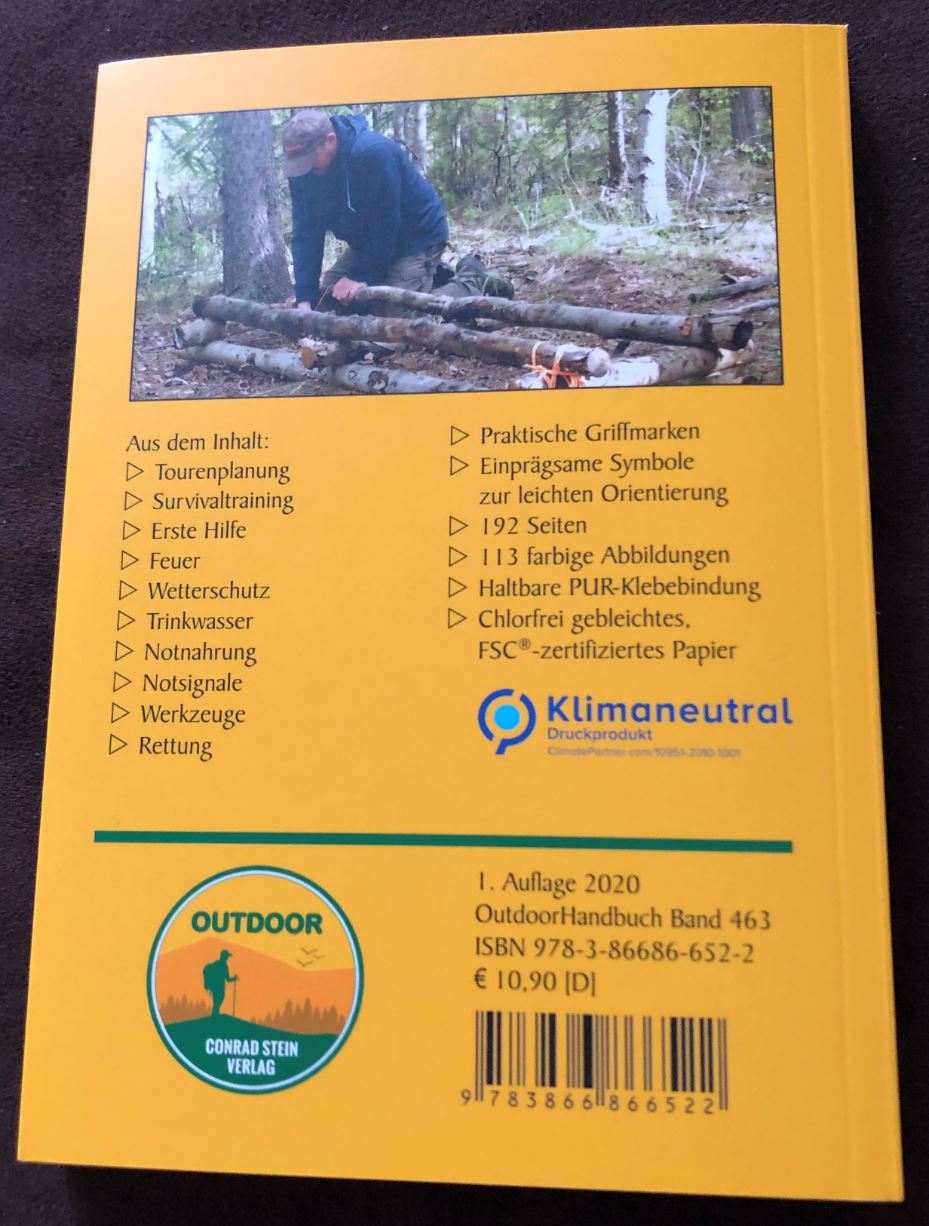 Buchrückseite