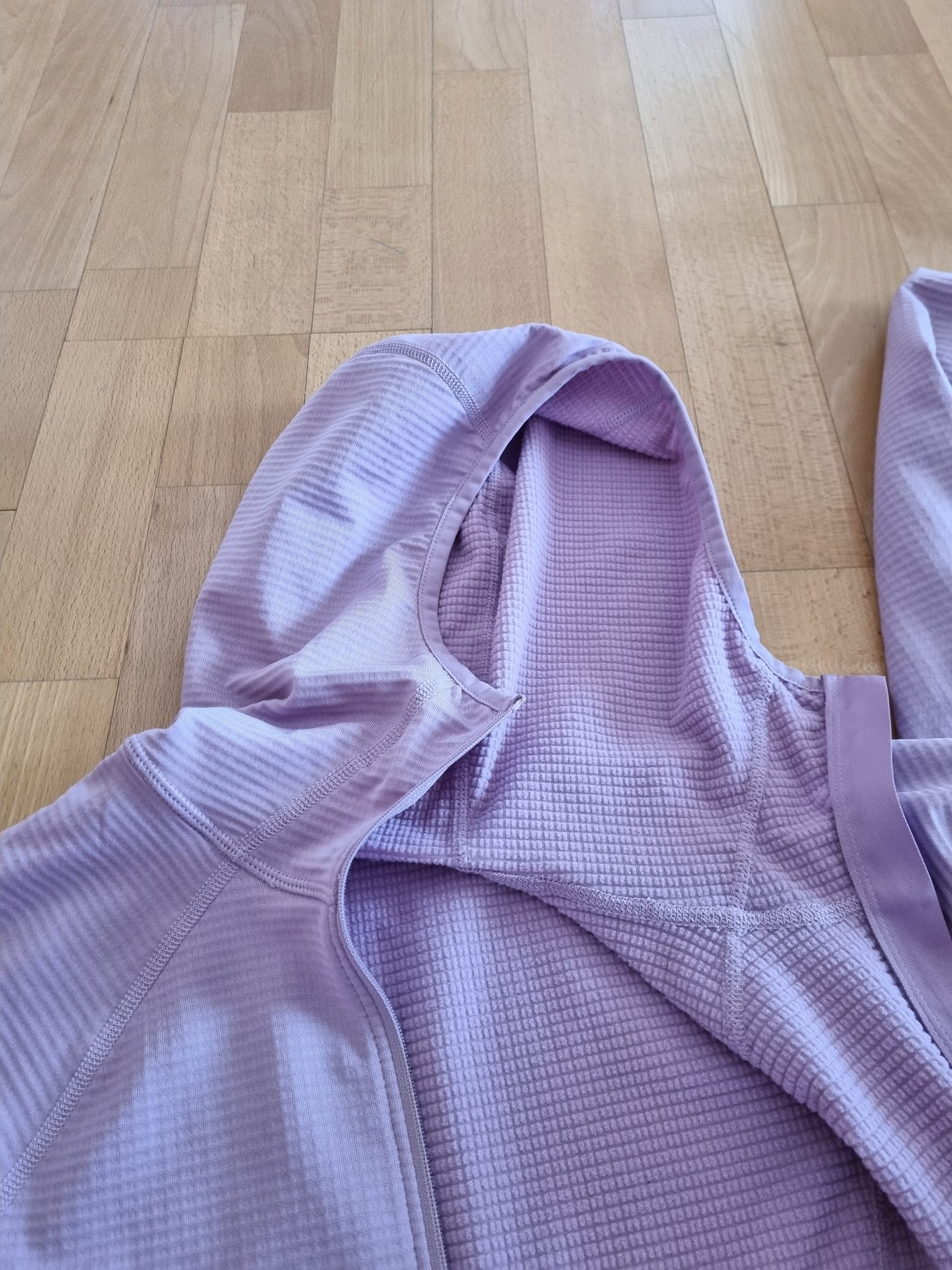 Demonstration Waffelfleece