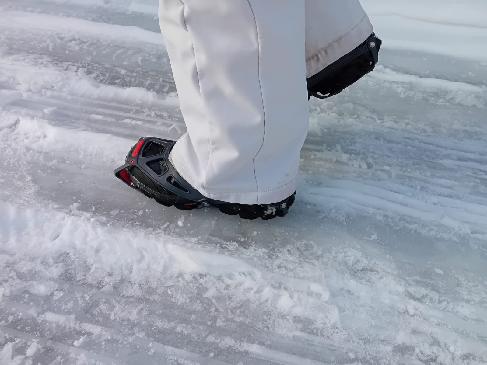 Traktion auf dem Eis