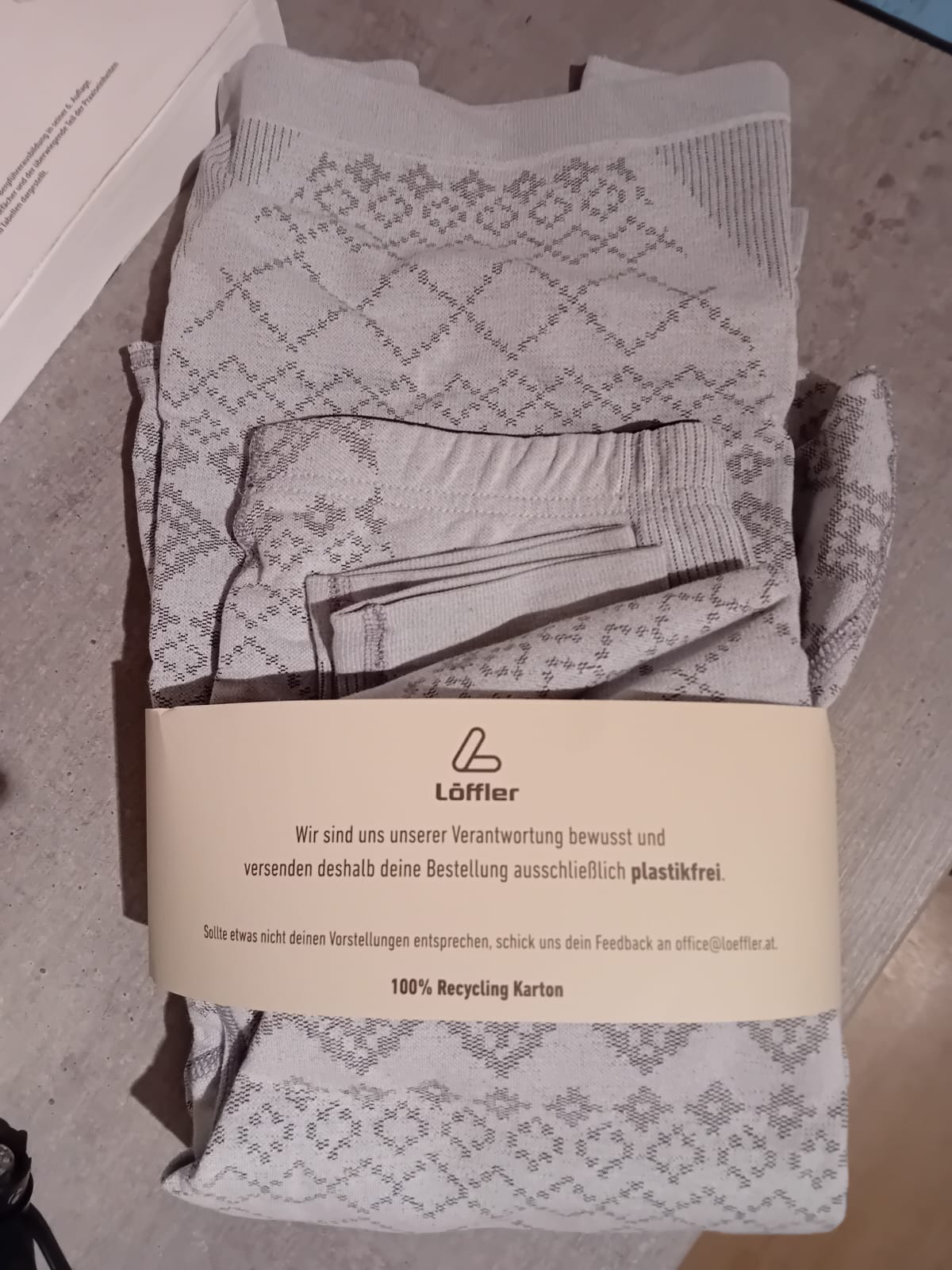 Unboxing Löffler Unterwäsche