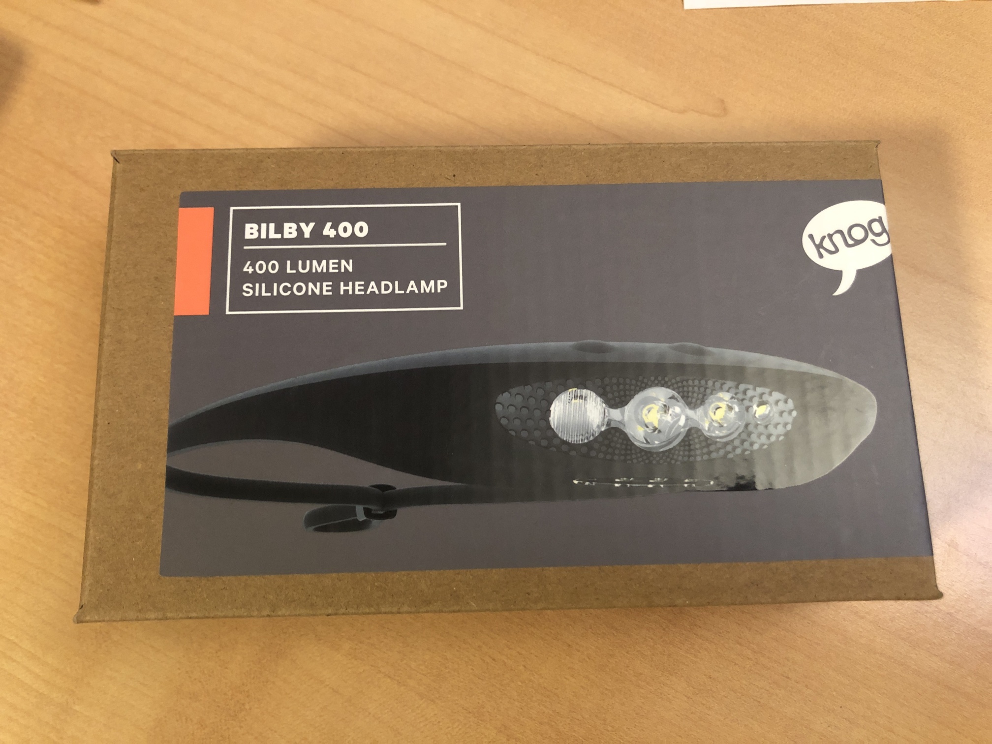 Die Verpackung der Lampe