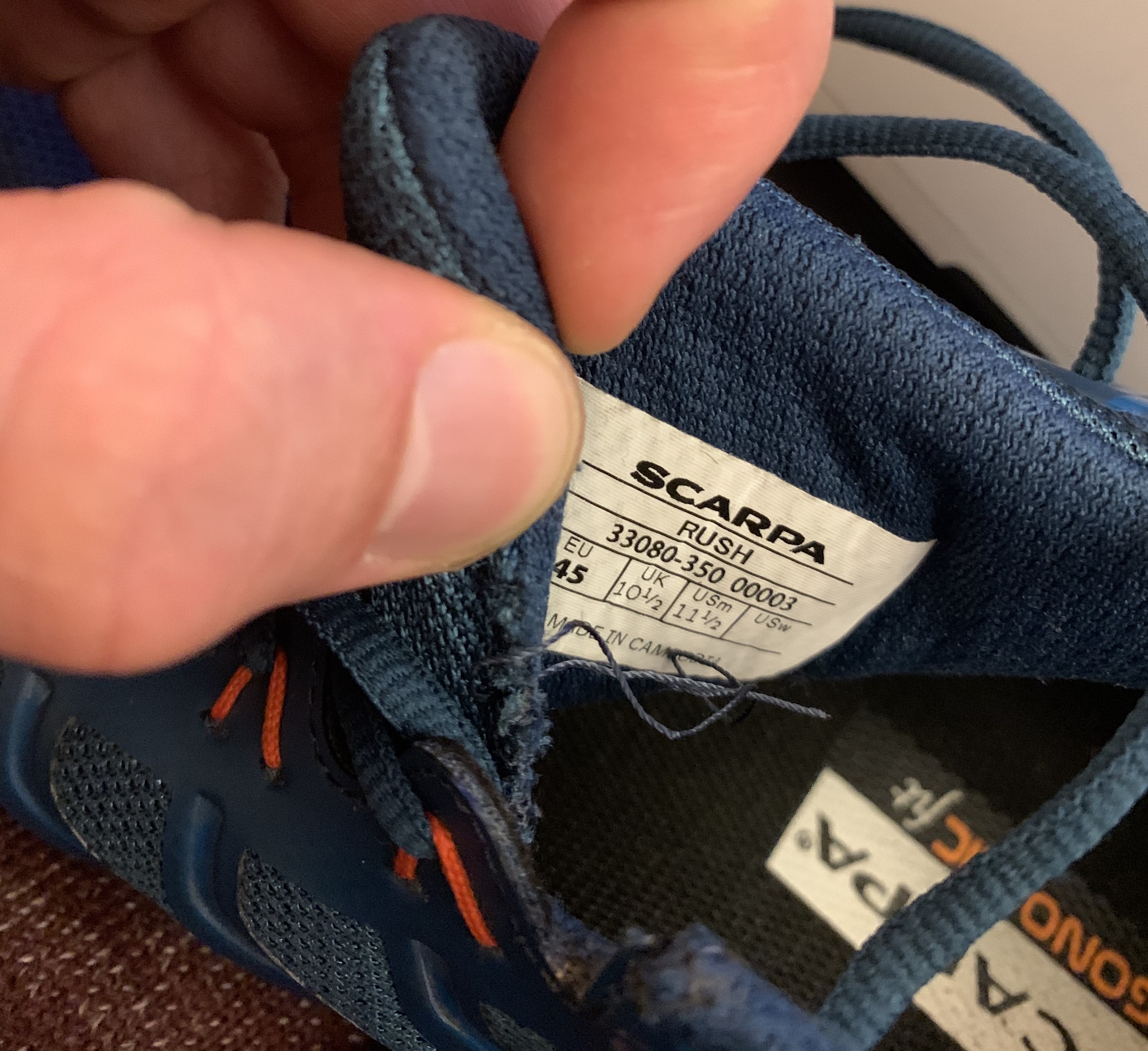 Schuhlasche
