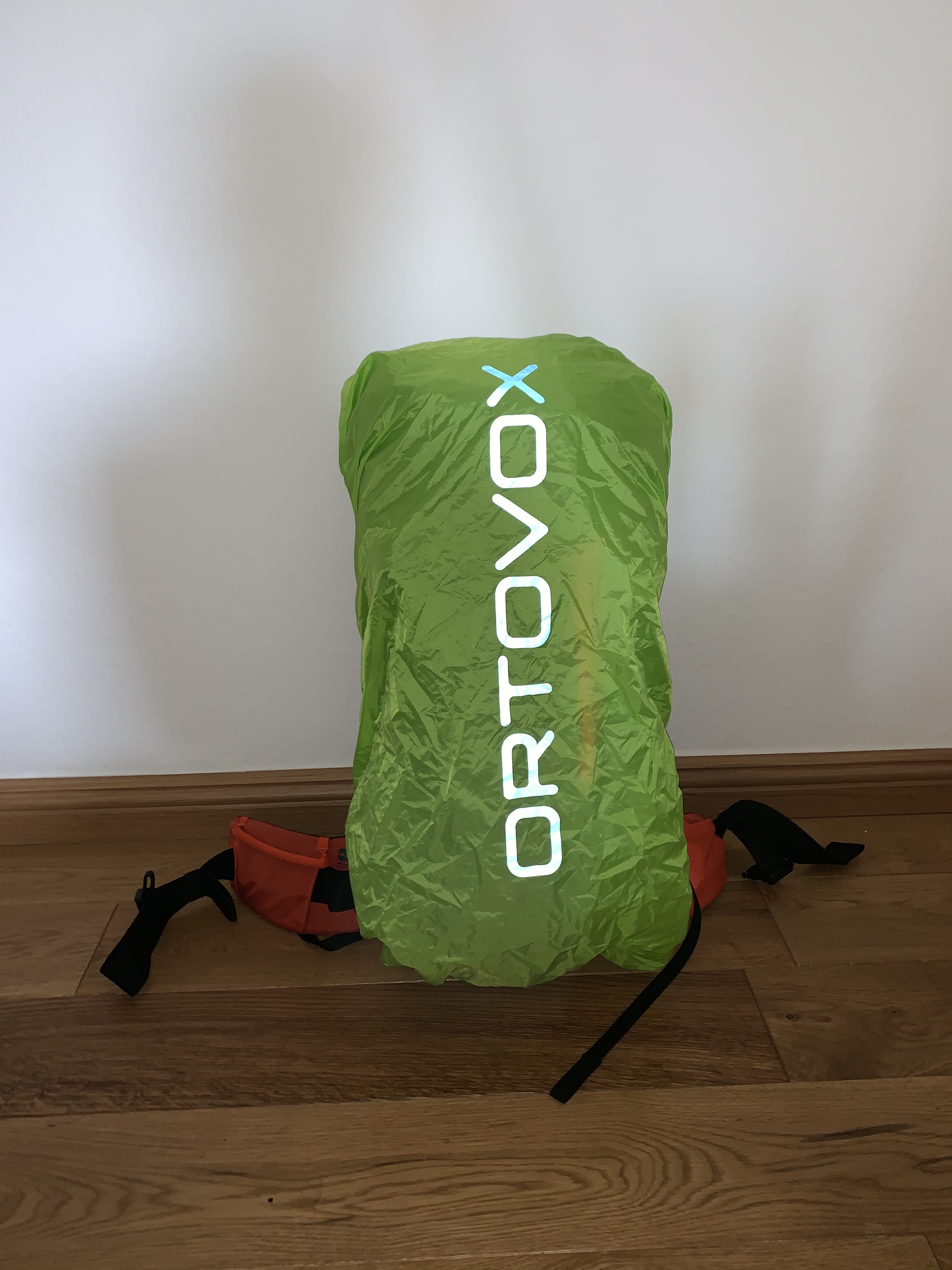 Cover auf Rucksack