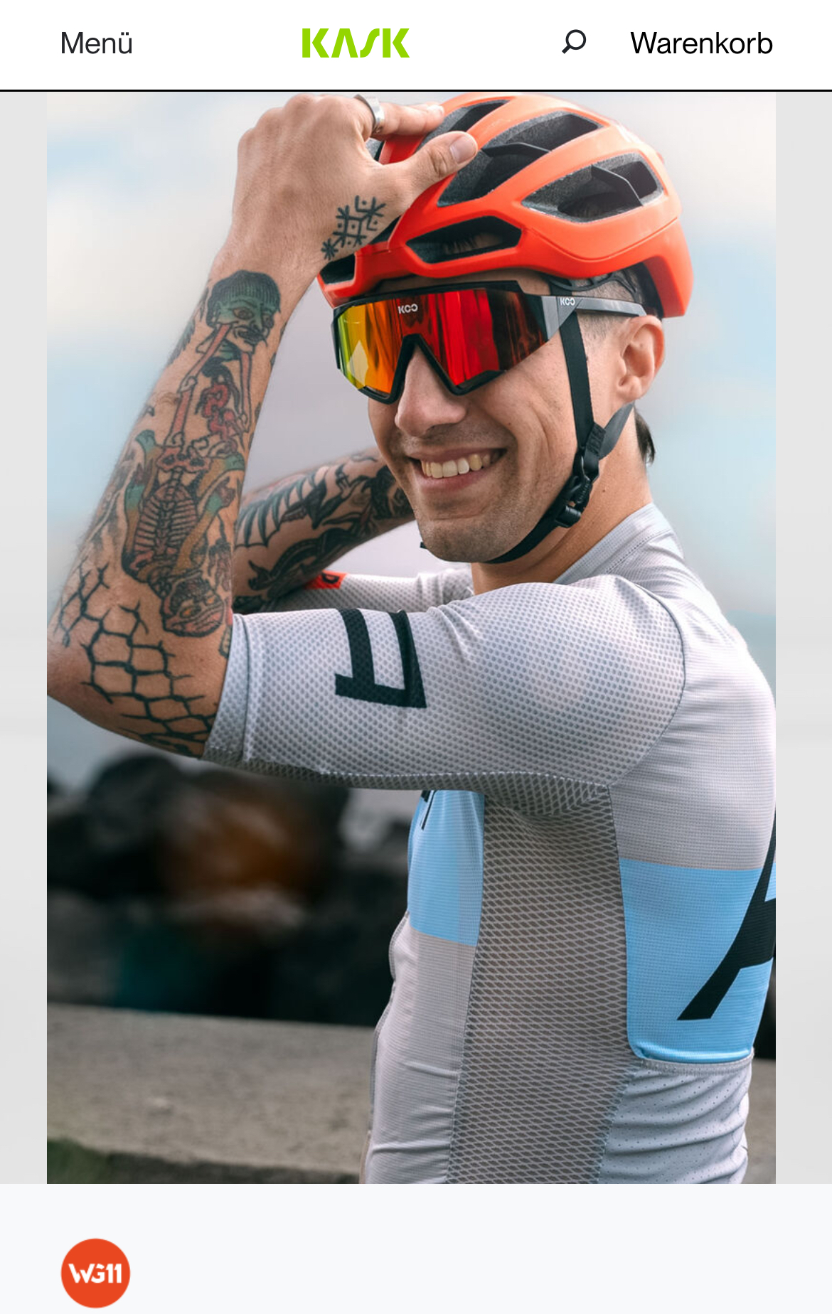 Webseite Kask