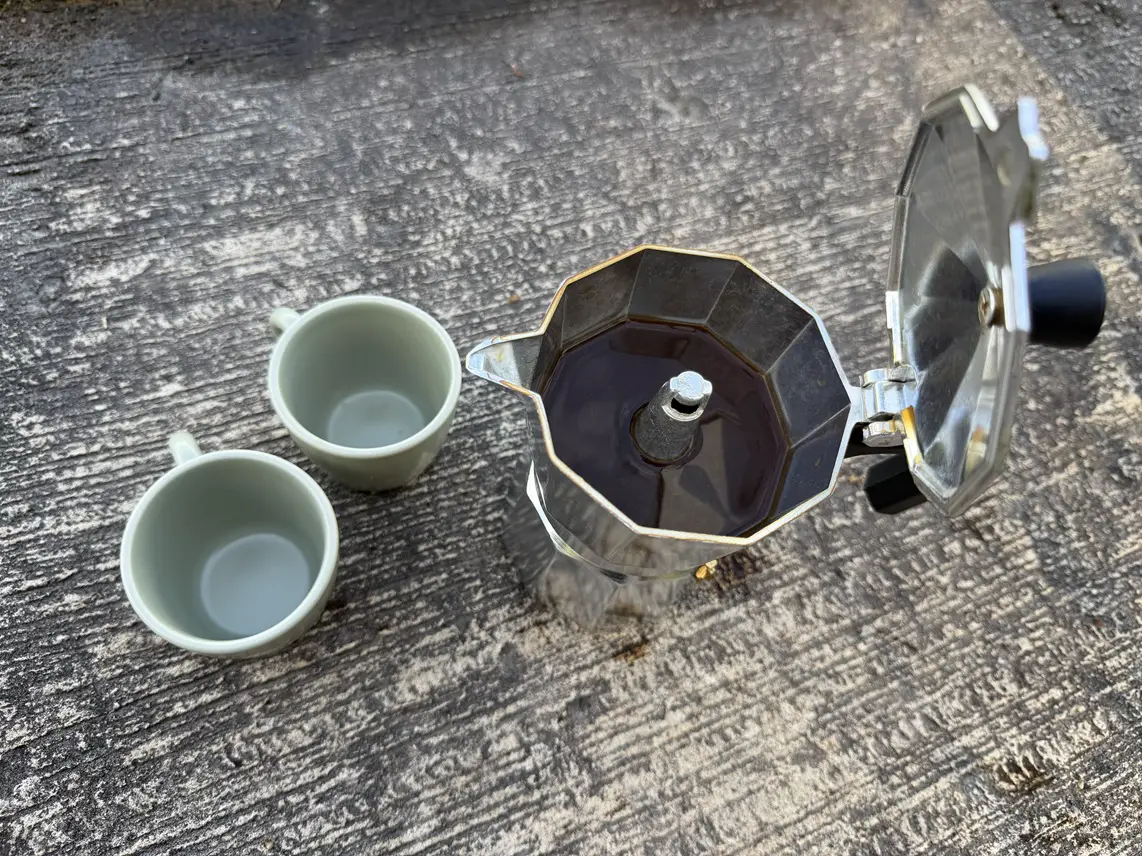 Der kompetente OUTSIDEstories-Test: Der Bellanapoli Espresso-Maker von Relags/Origin