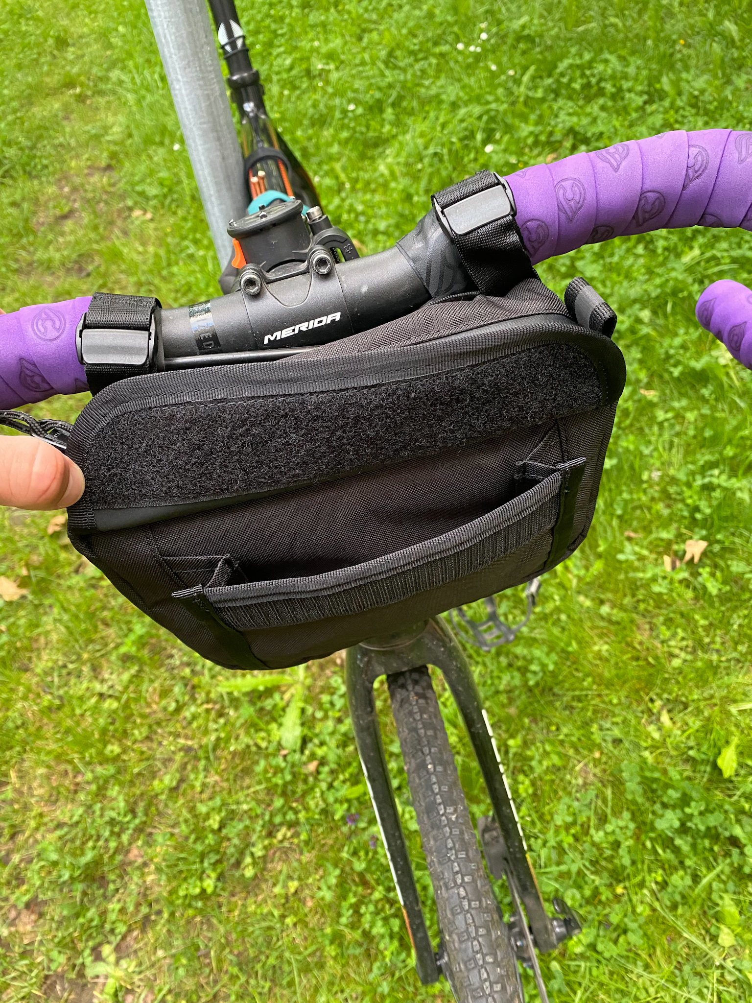 Tasche mit Klett