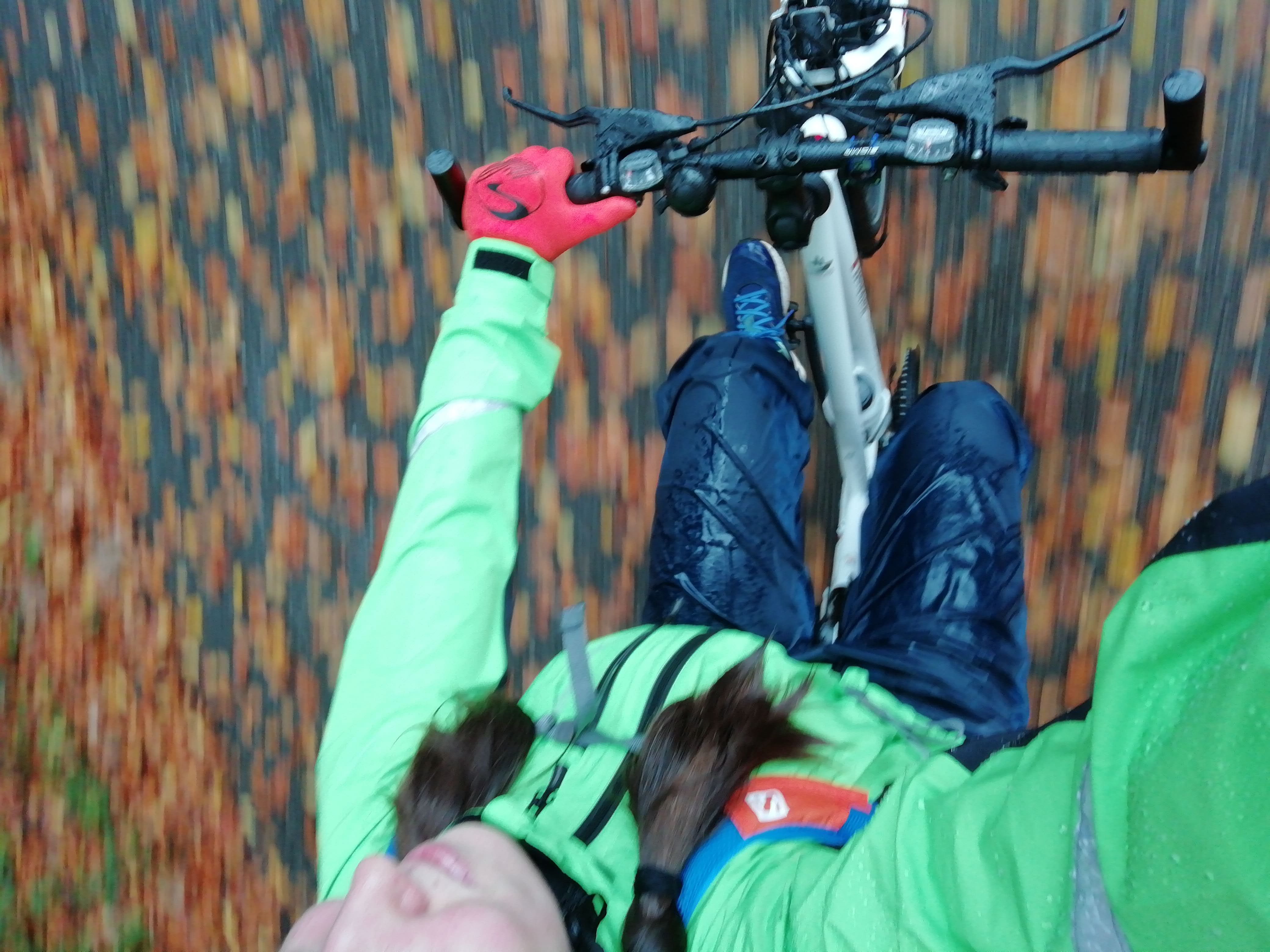 beim Radfahren