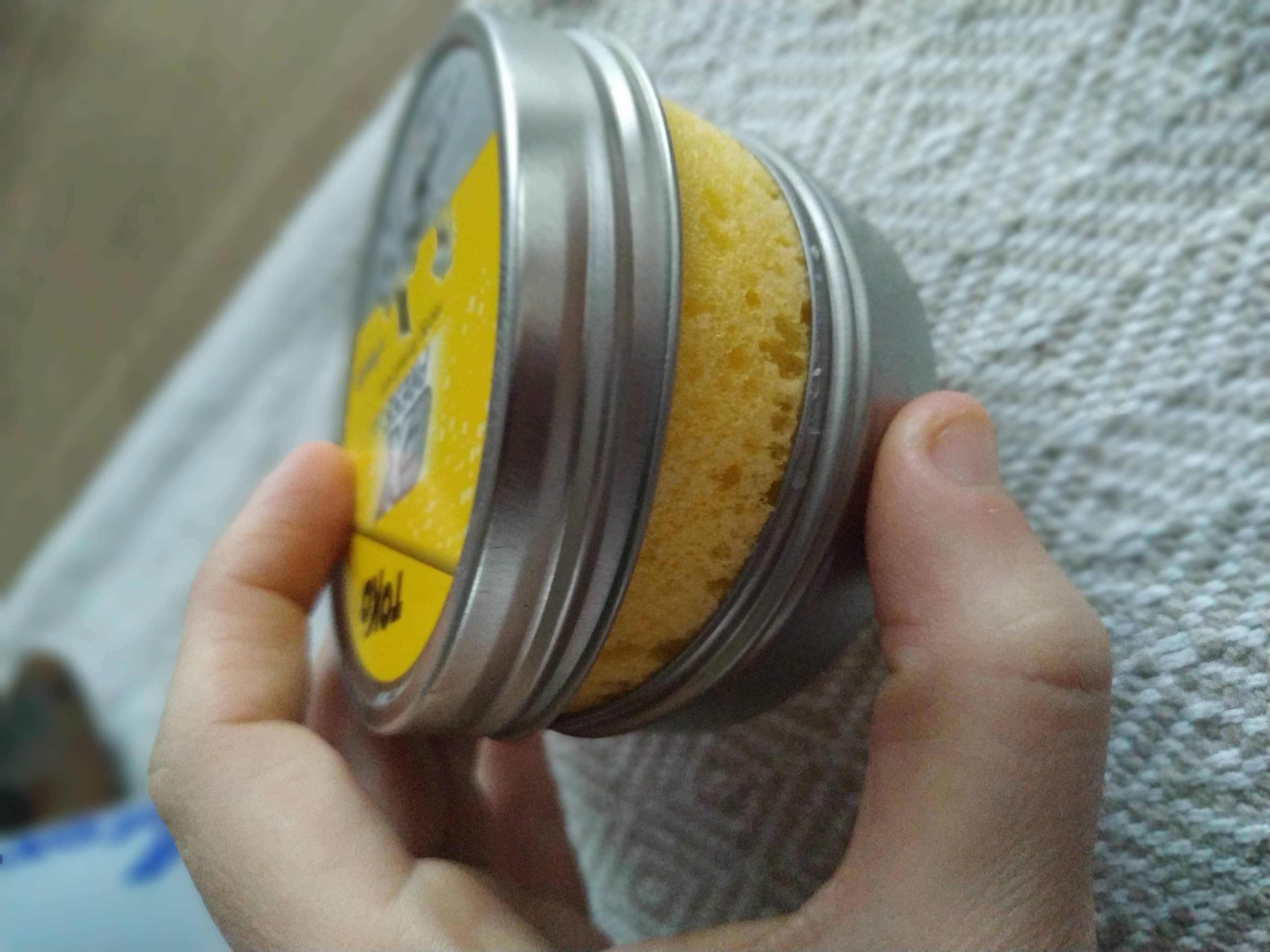 schwamm verstaubar in dose