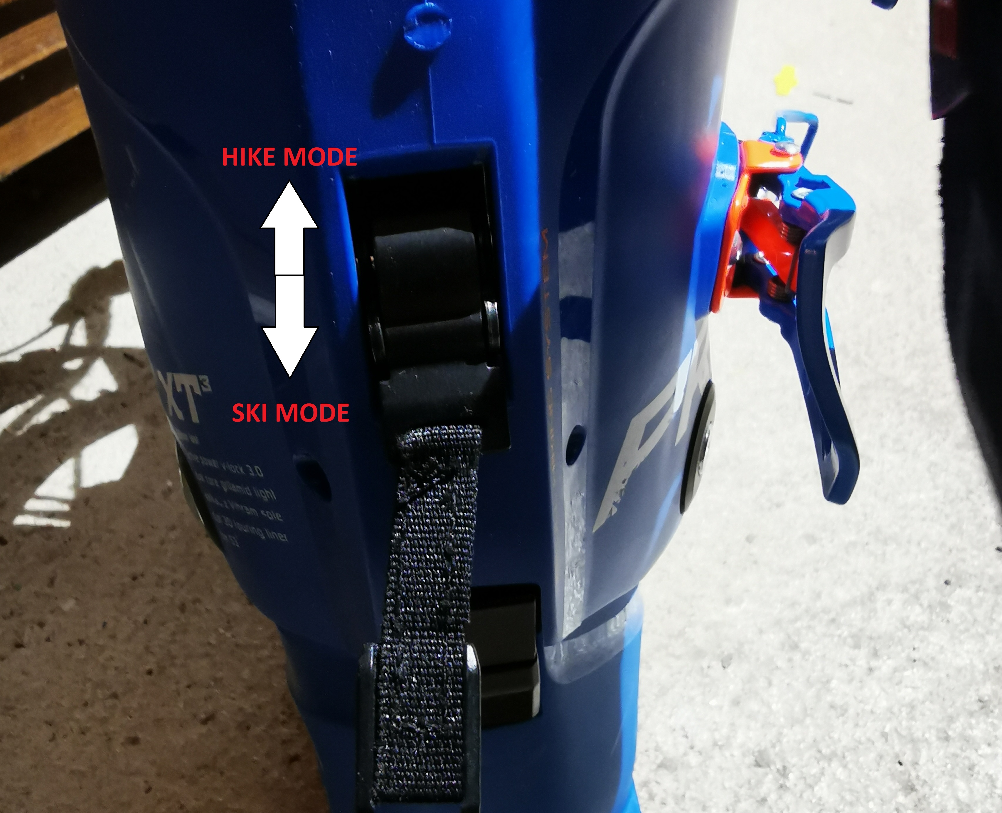 Hike Mode Ski Mode