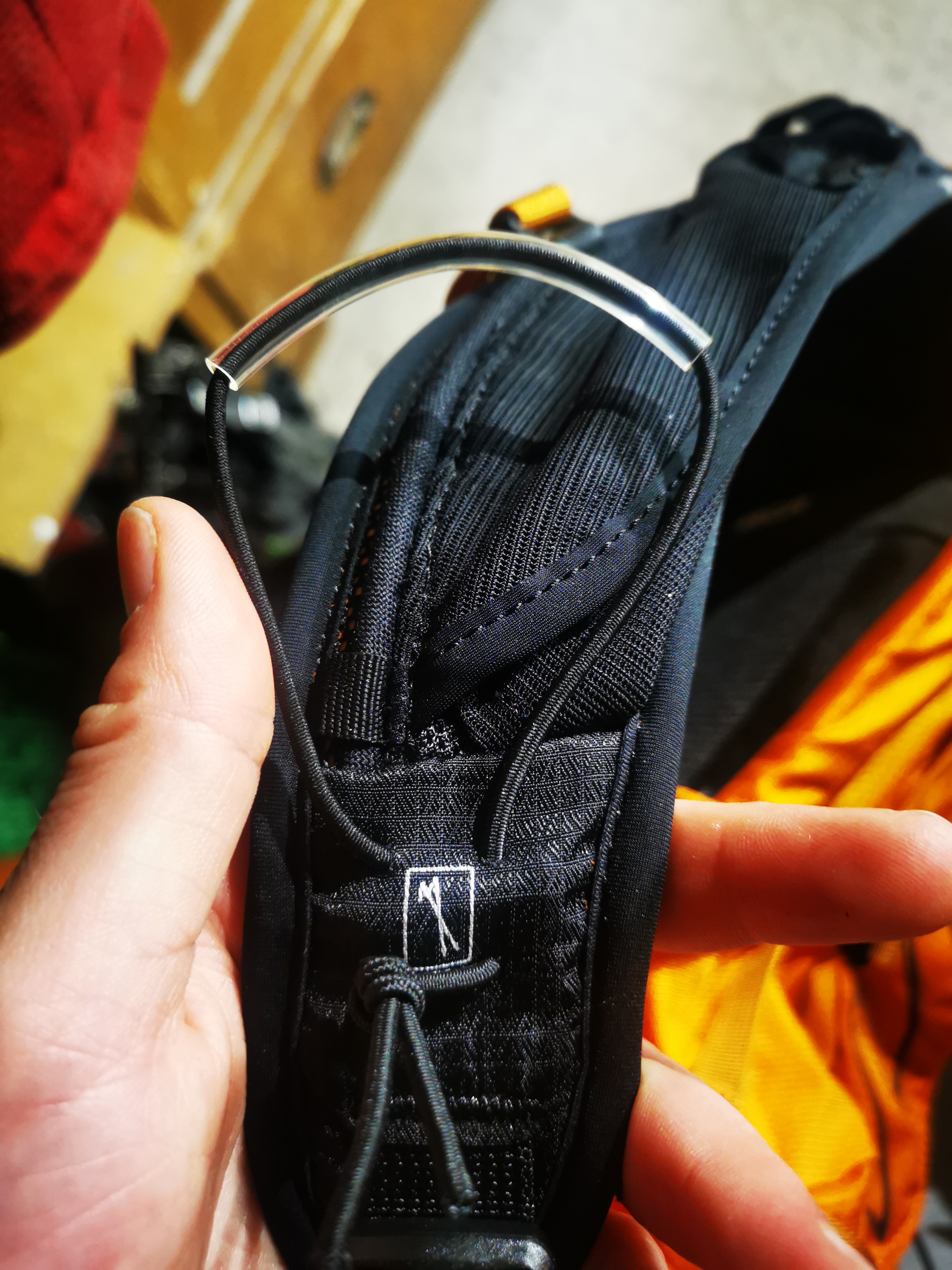 Plastikclip verloren bzw. abgegangen