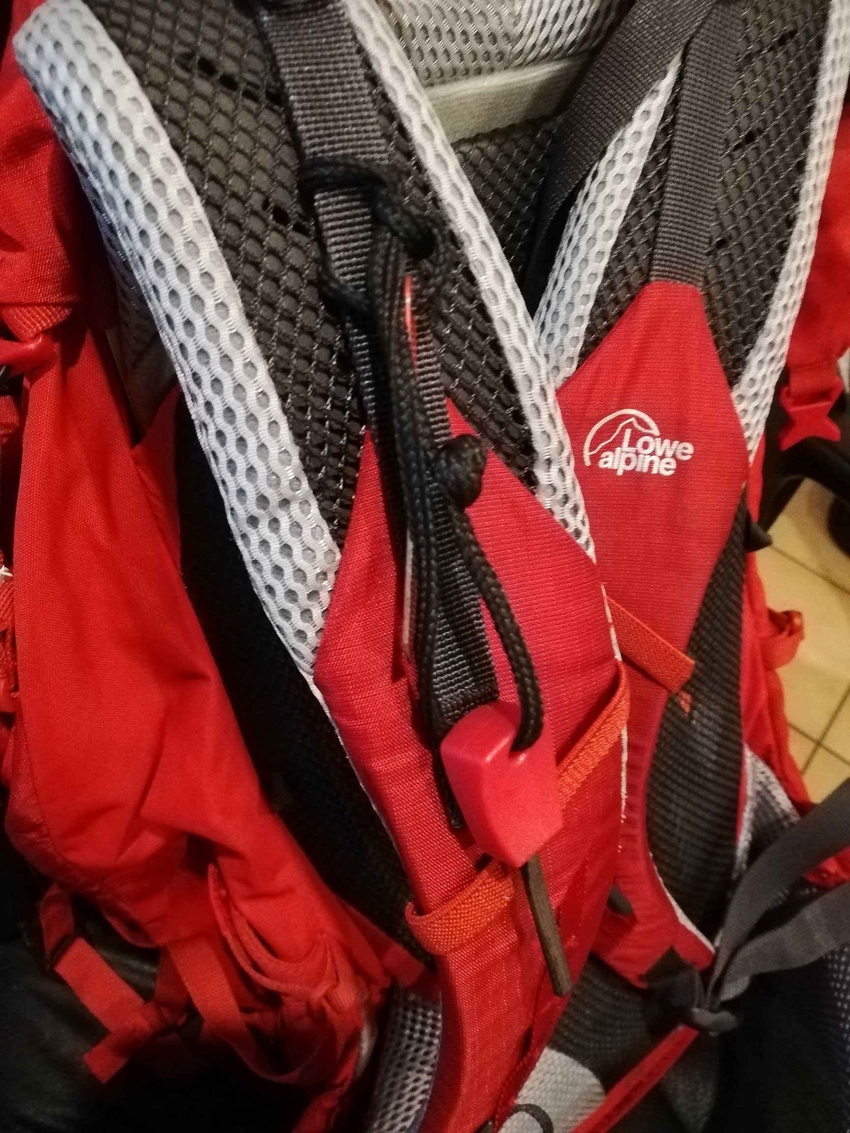 Rucksack mit Zündstahl