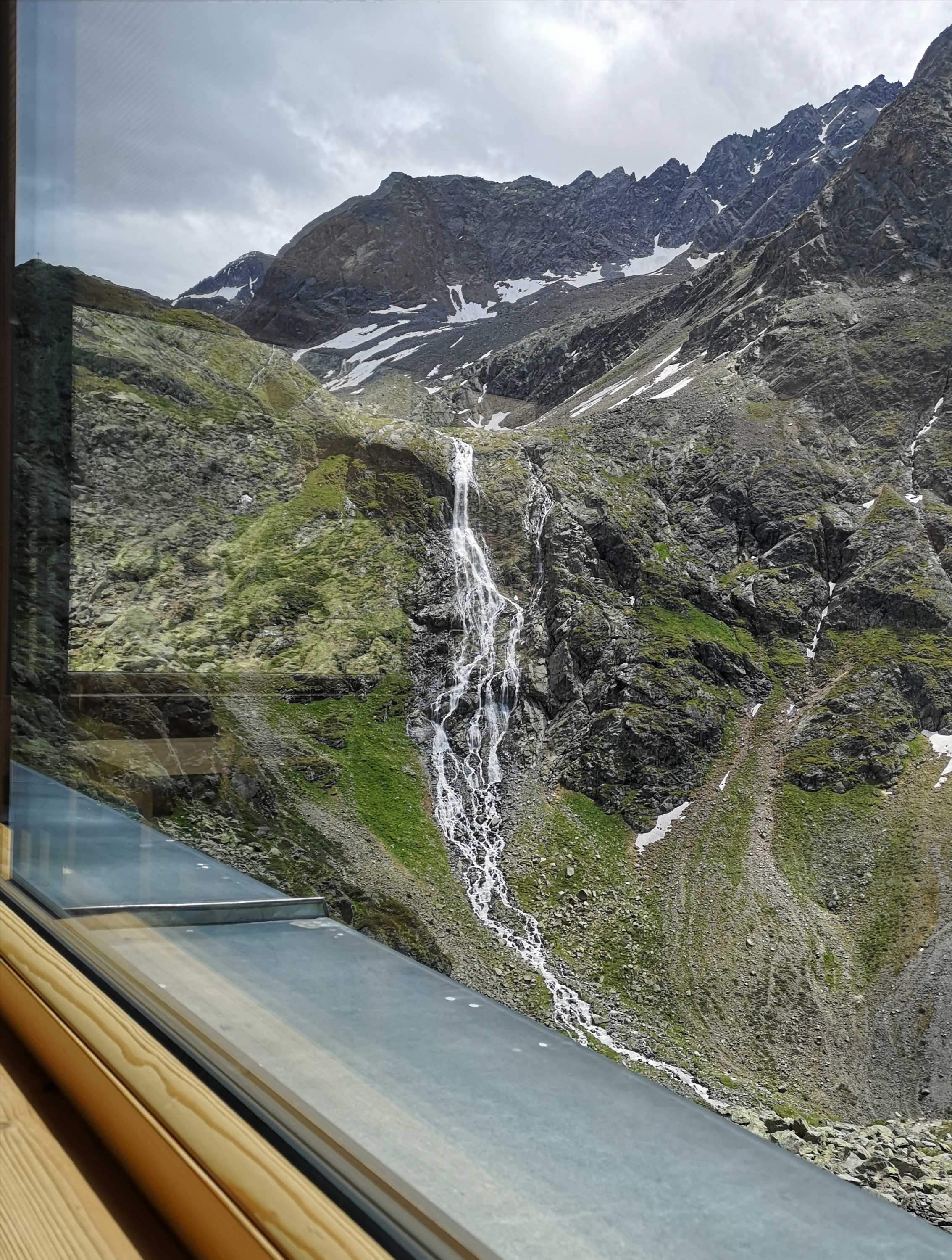 Ausblick von der Hütte aus