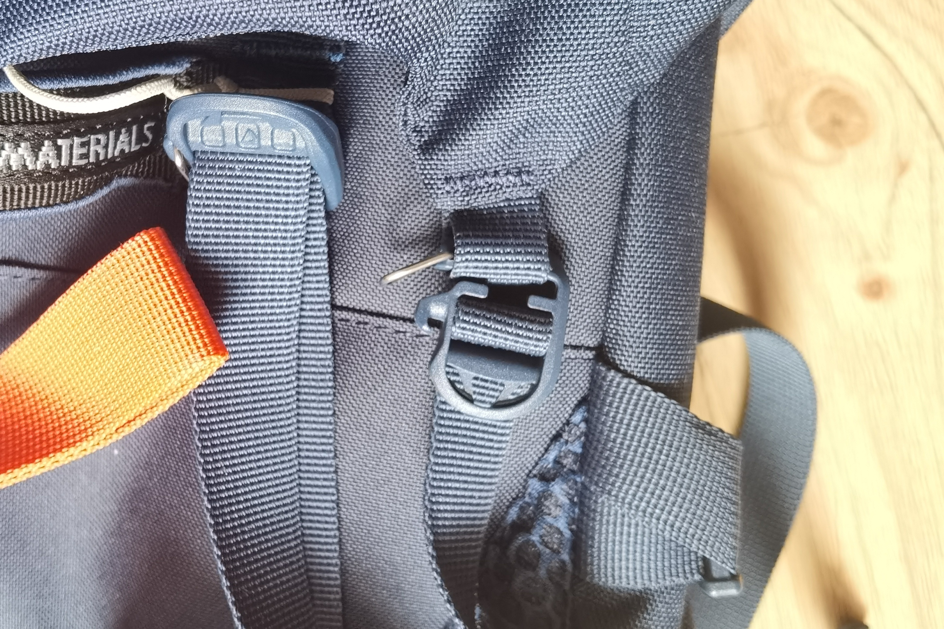 Verschluss Deckeltasche 