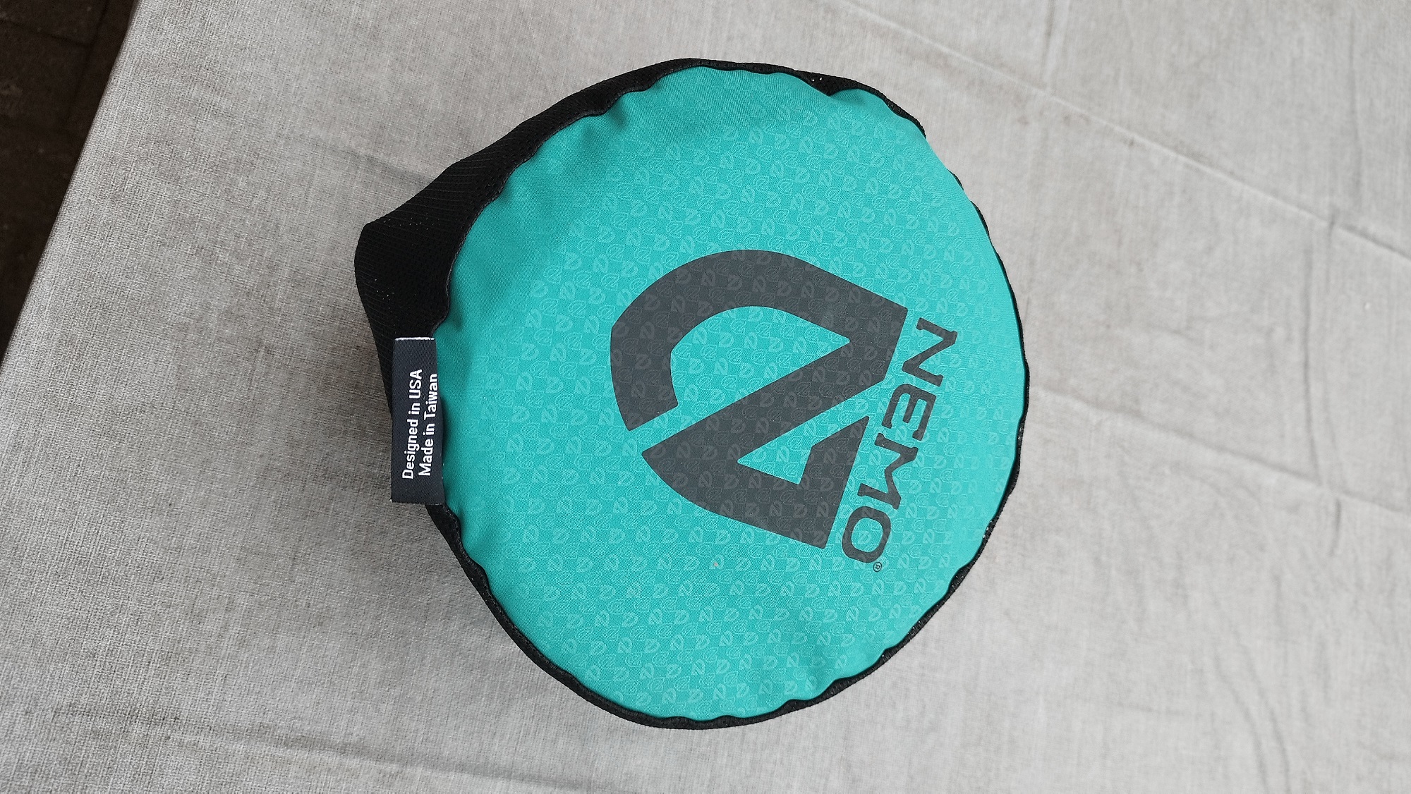Dusche im Packsack
