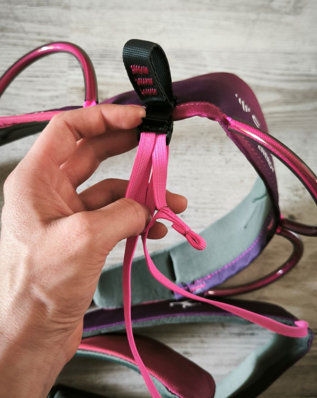 Elastische Bänder Einstellung