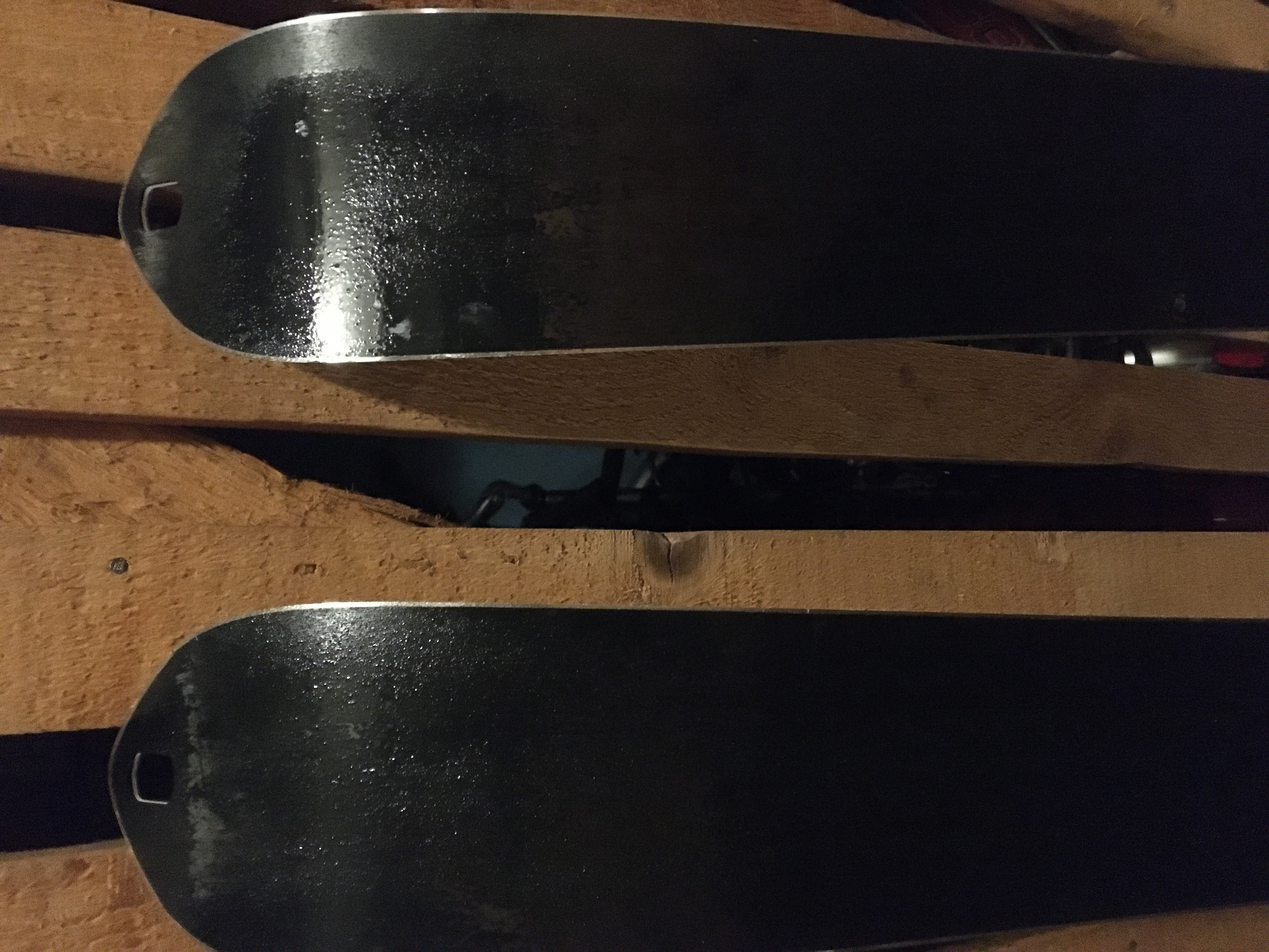 eingesprühte ski