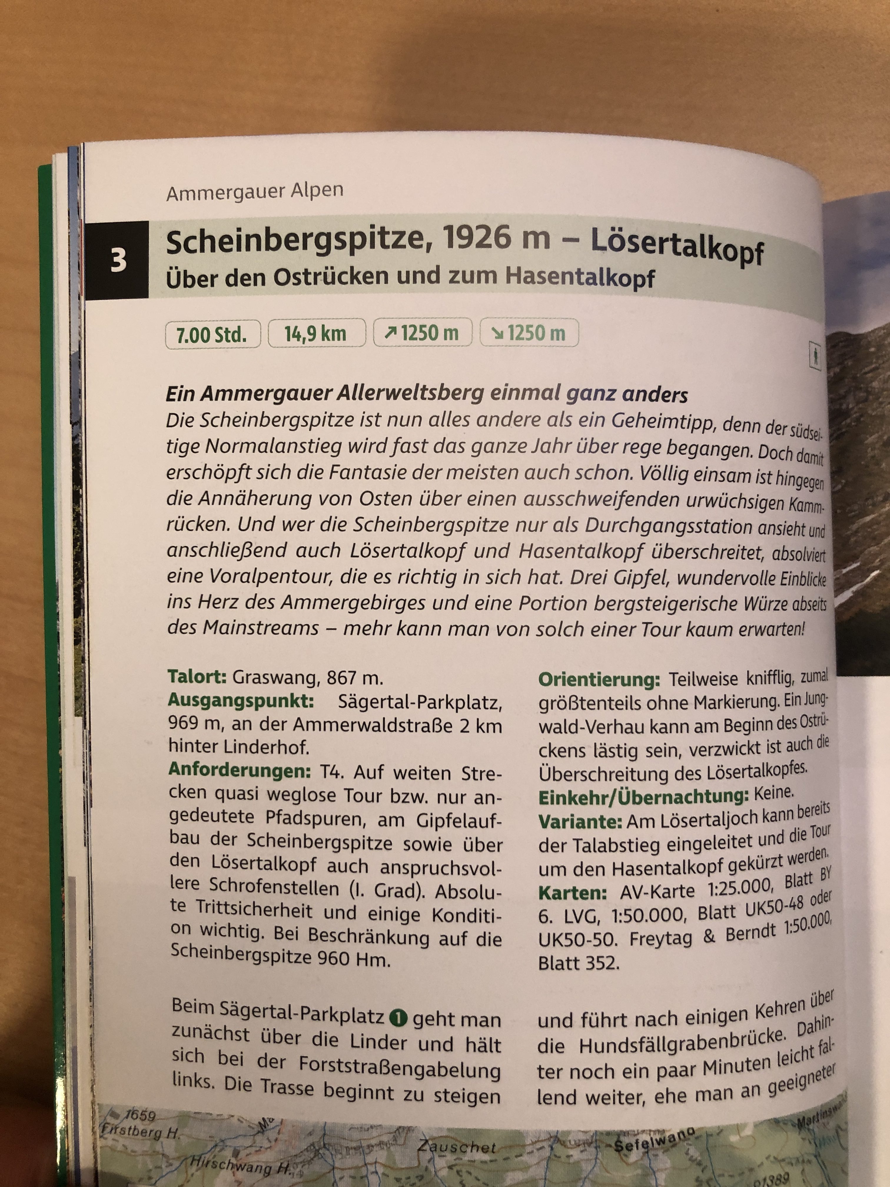 Tourenbeschreibung einer Beispieltour