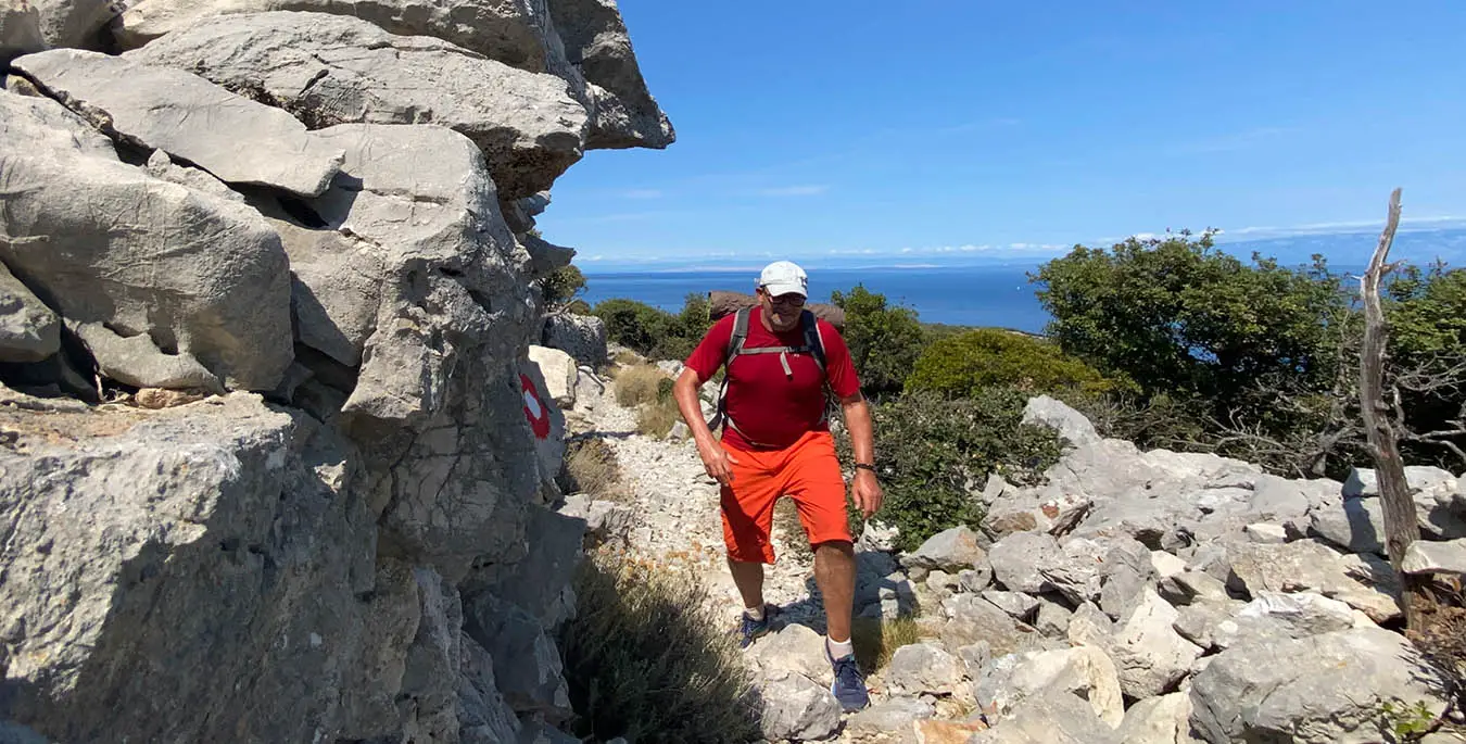 Inselwandern Lošinj, Kroatien