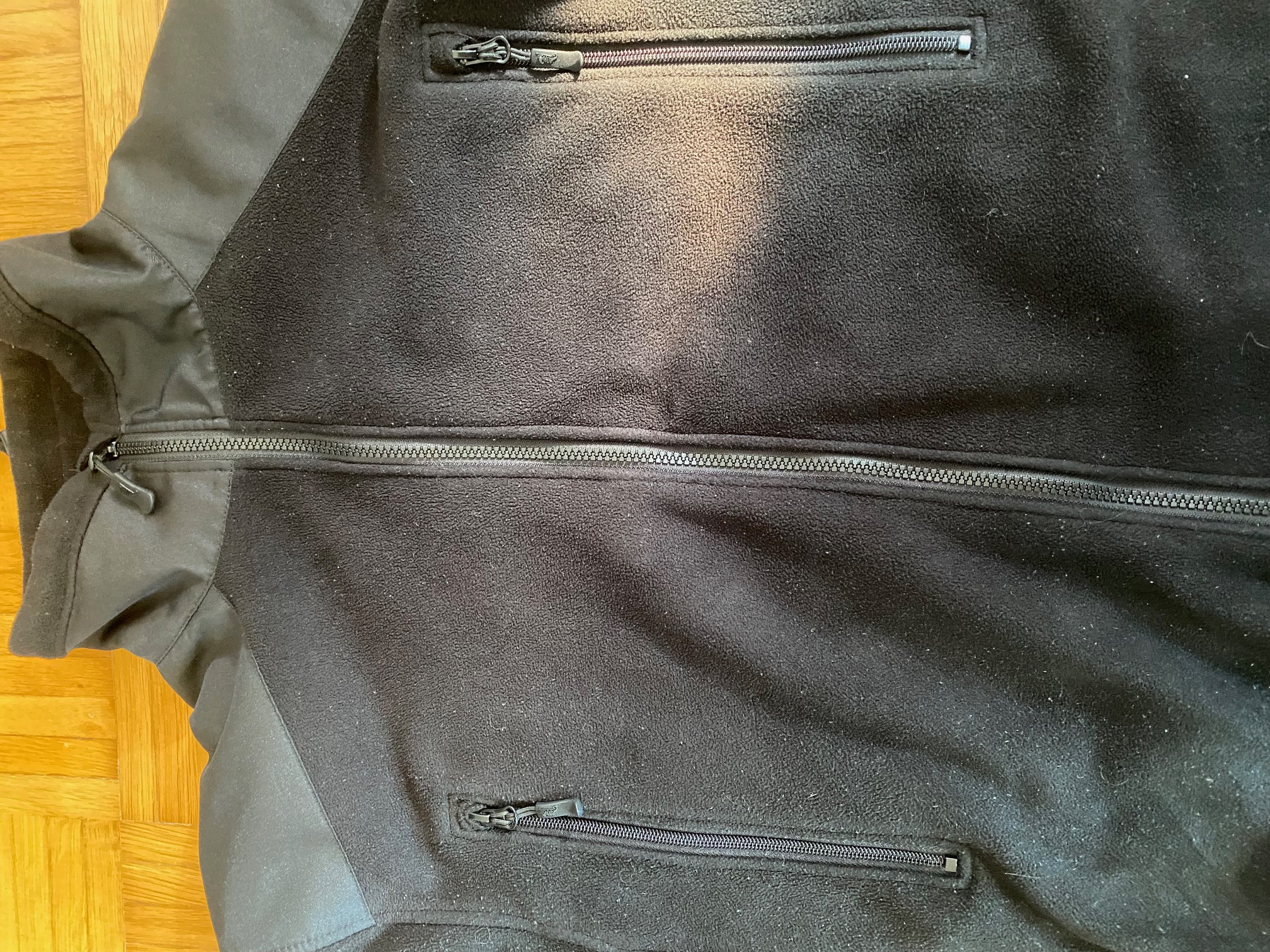 Nahaufnahme Brusttaschen