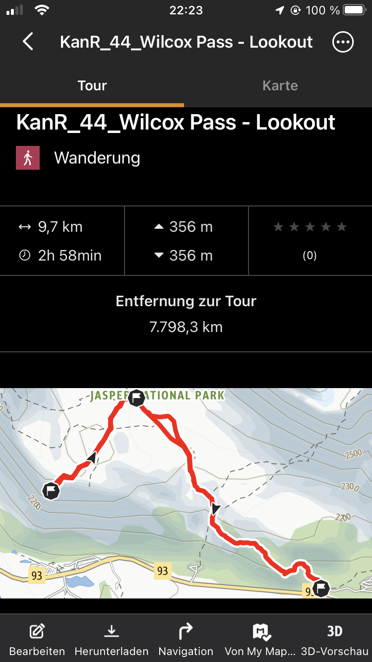GPS-Track Übersicht