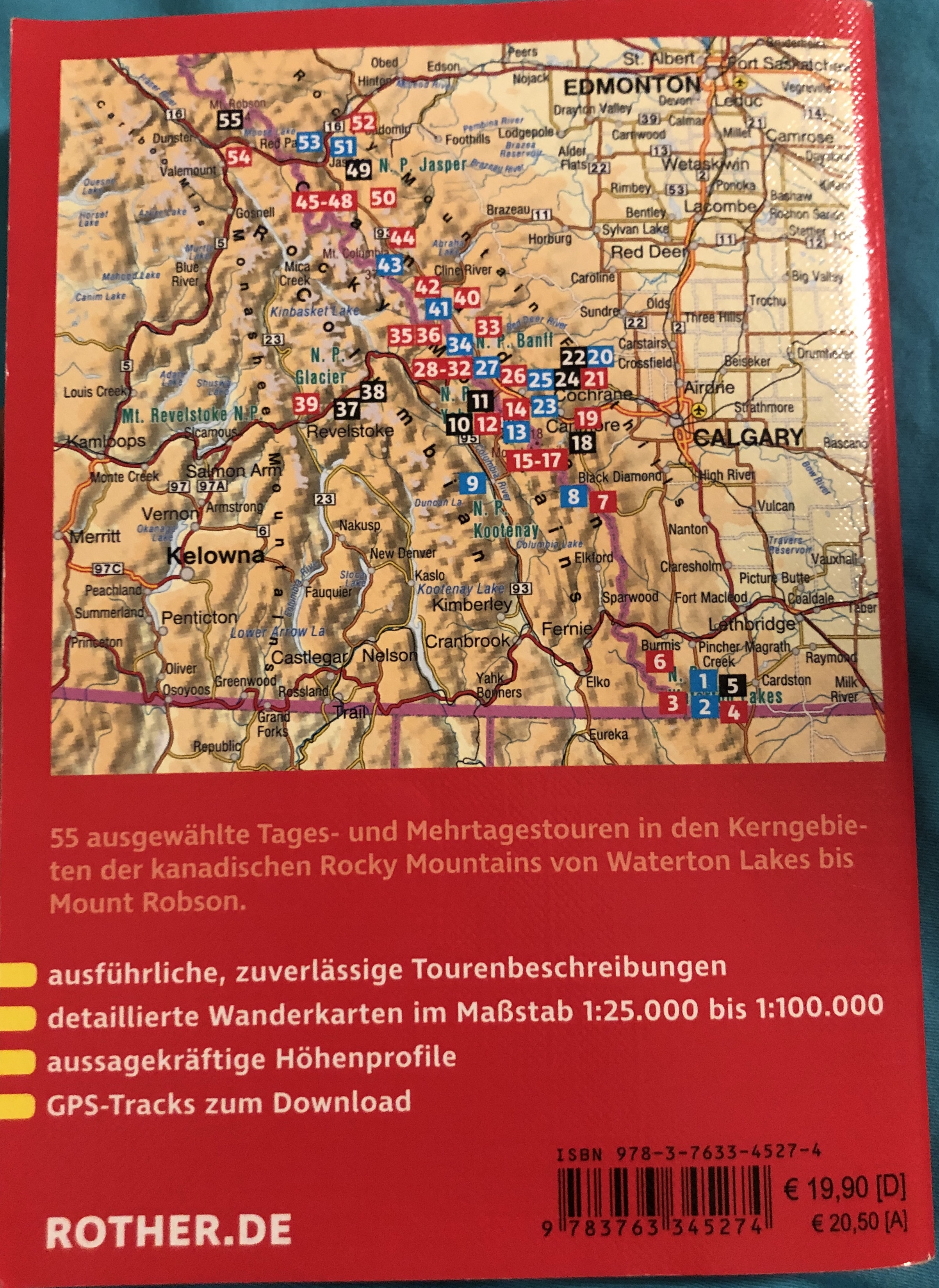 Die Umschlagrückseite