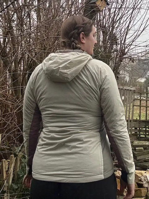 Jacke von hinten